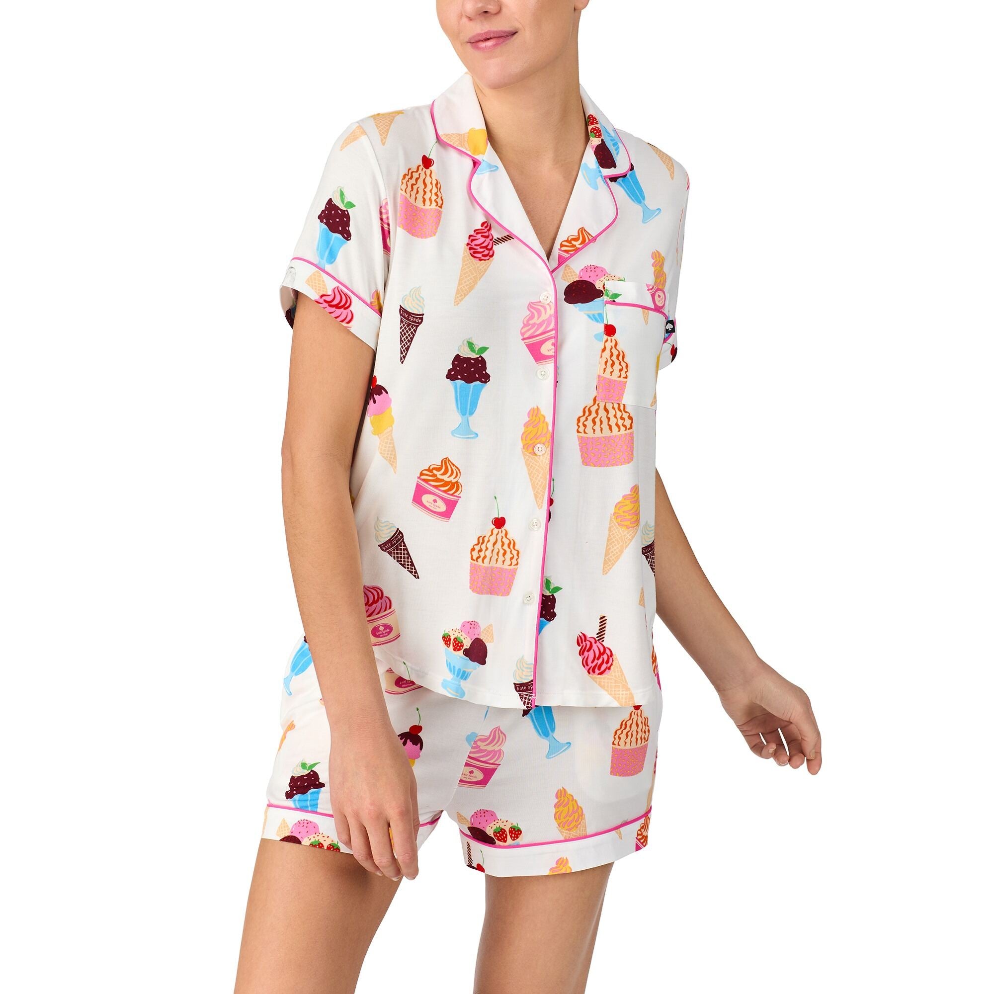 Kate Spade S/S Boxer PJ Set