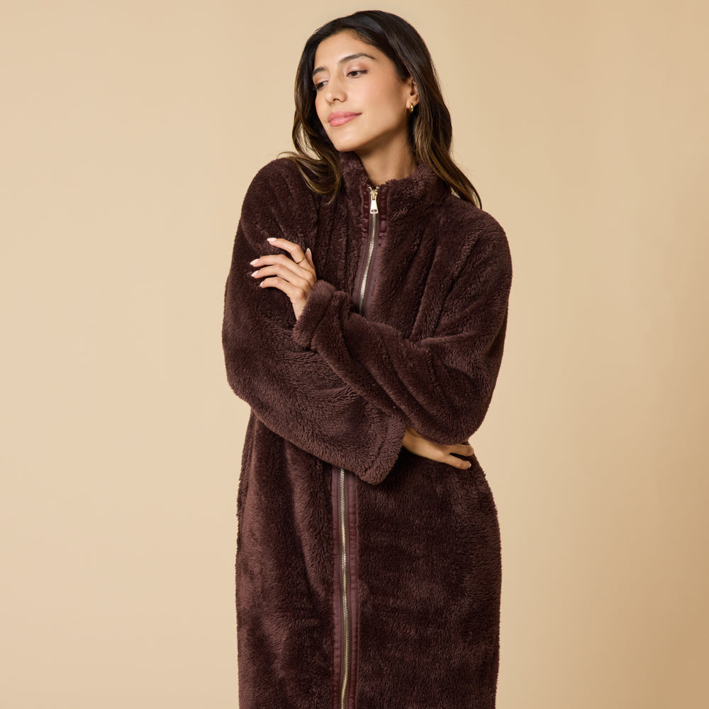 Softies Dream Plush Zip Robe
