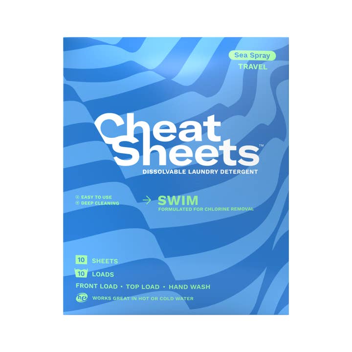 Cheat Sheets Swim Travel 10 Pack-Sea Spray