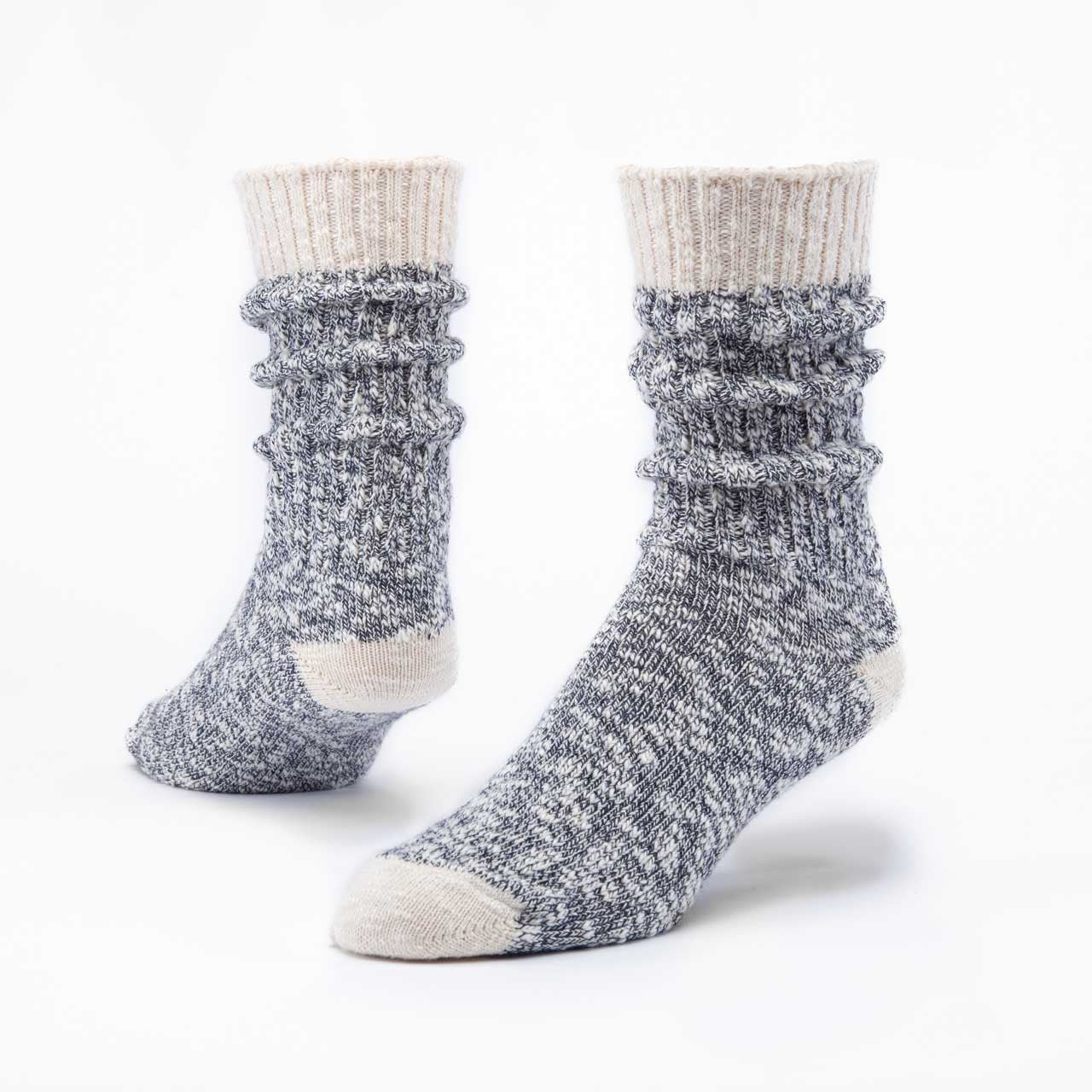 Maggie's Organics Organic Cotton Ragg Sock - Navy