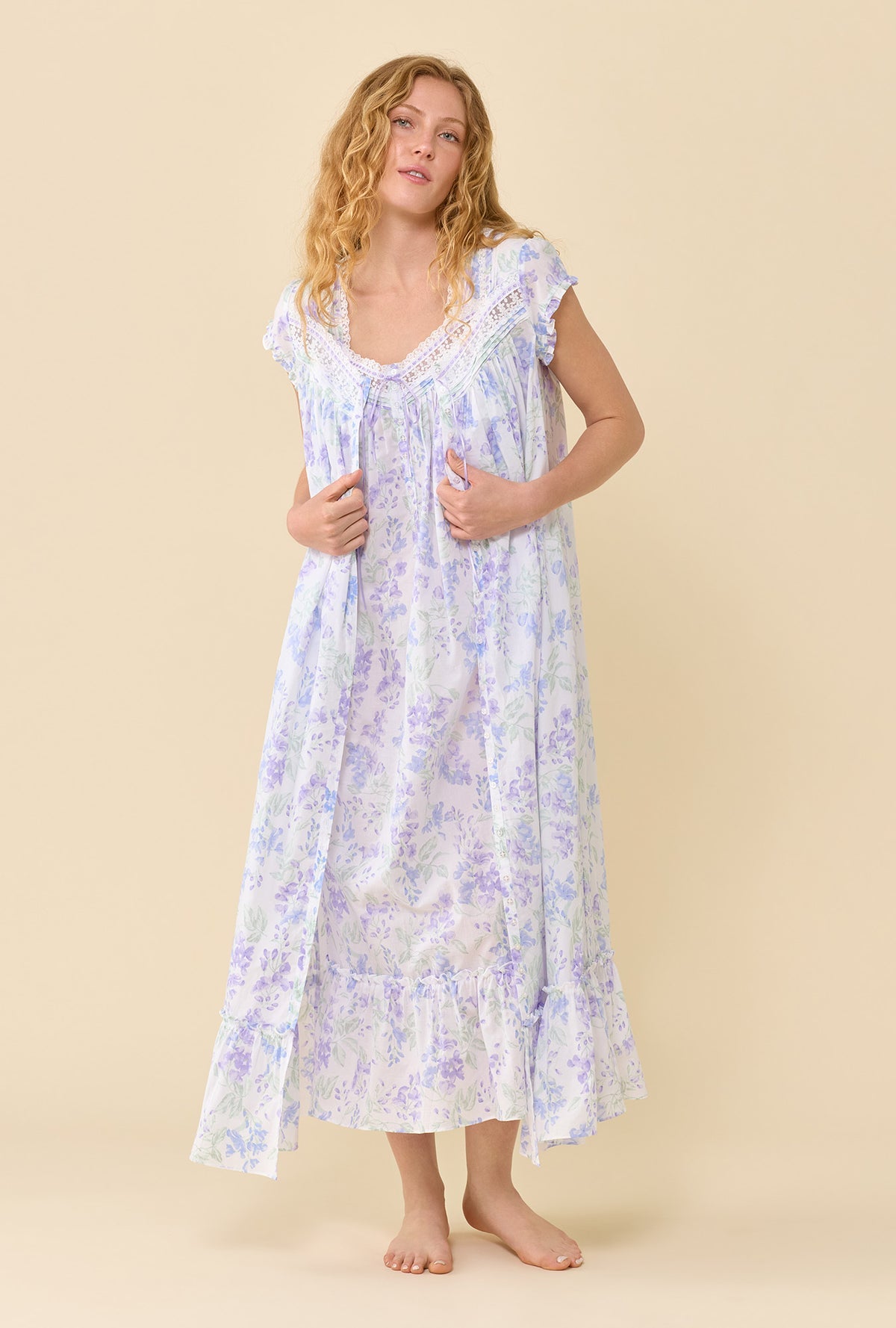 Eileen West 50" Ballet S/L Nightgown