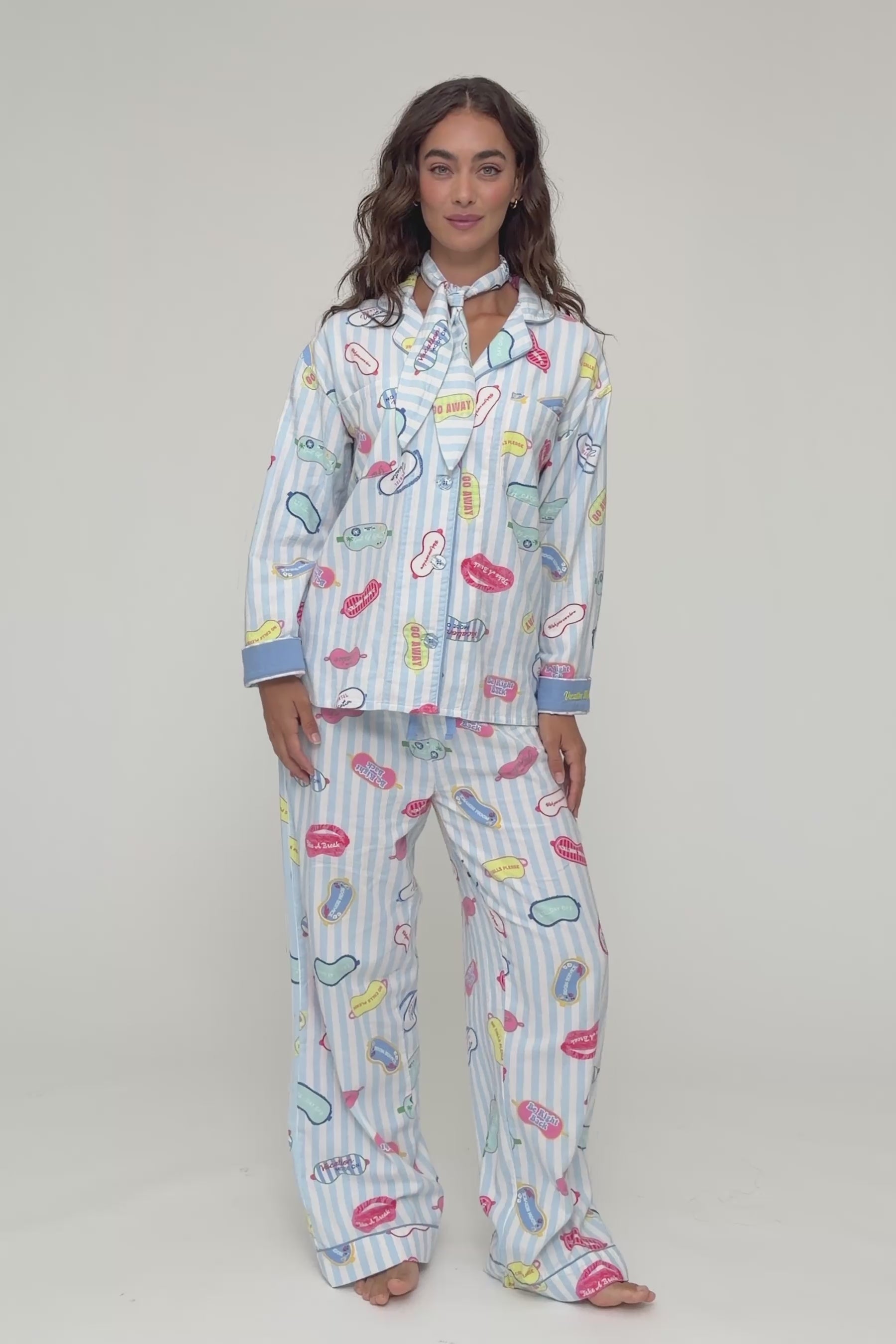 P.J. Salvage 3-Piece L/S Flannel PJ Set