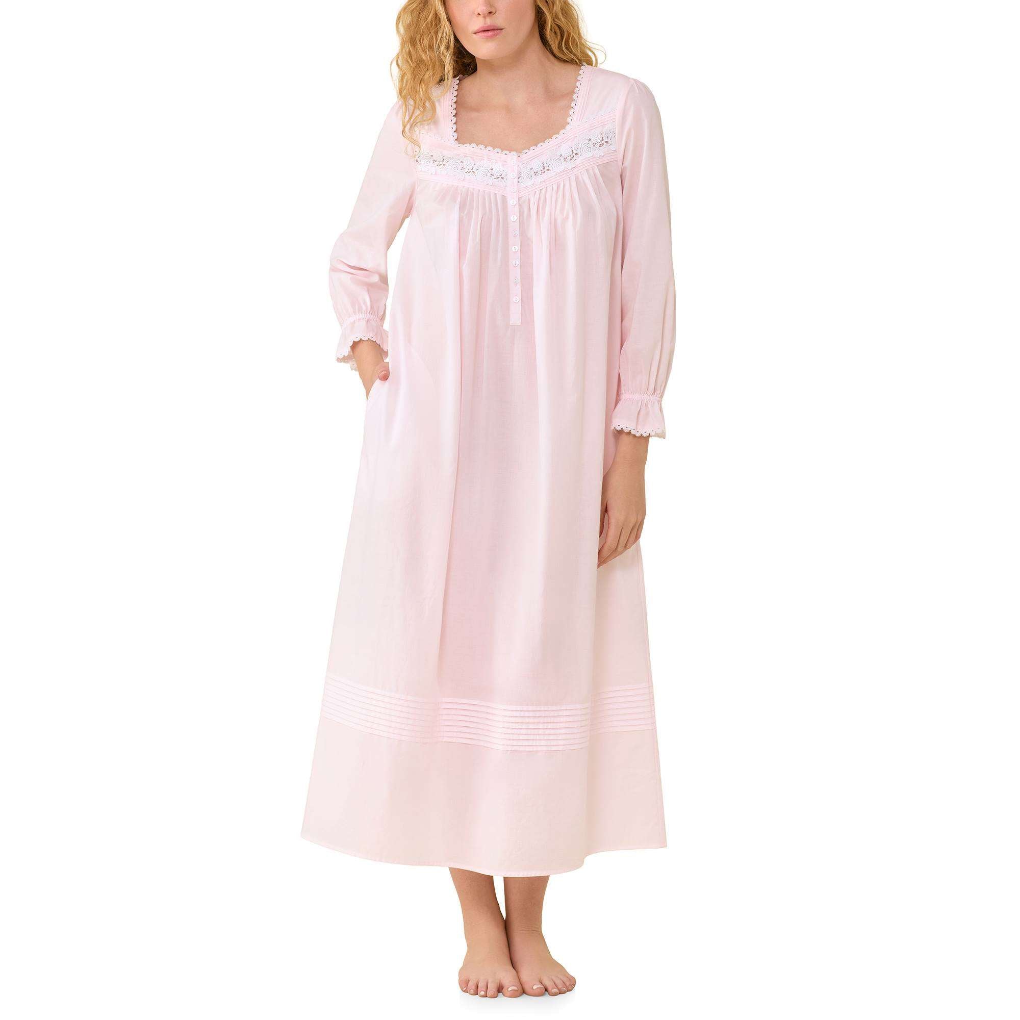 Eileen West 50" Ballet L/S Nightgown