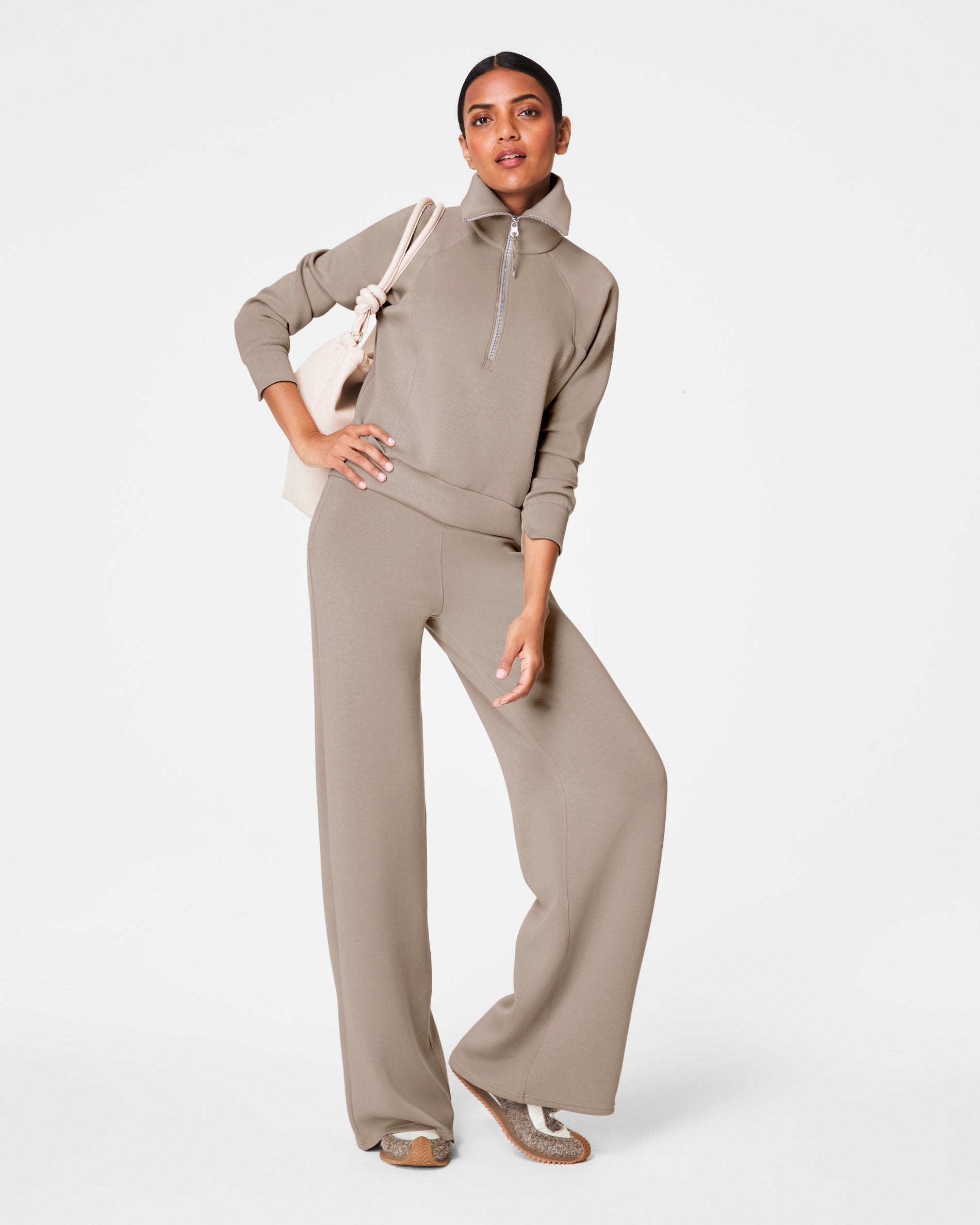 AirEssentials half zip sweatshirt designed for all-day comfort