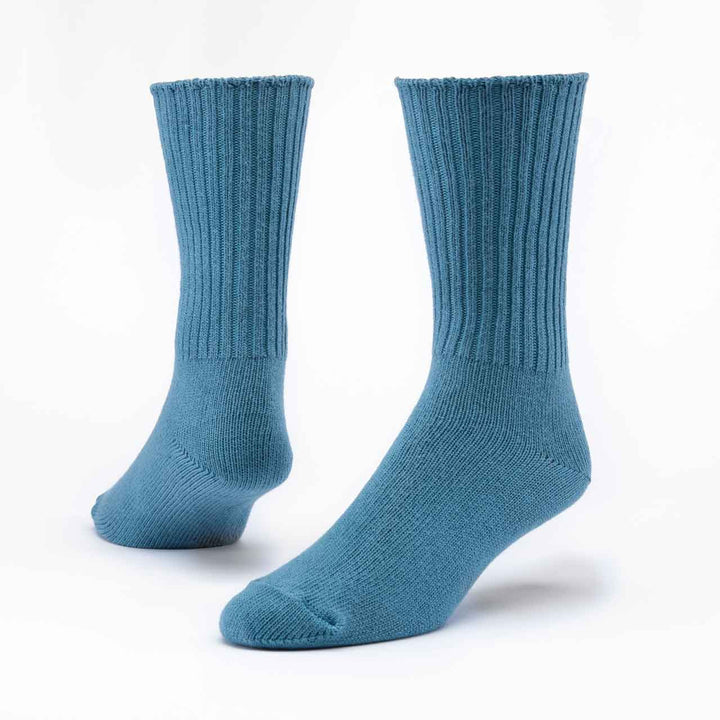 Maggie's Organics Organic Cotton Classic Crew Sock - Denim