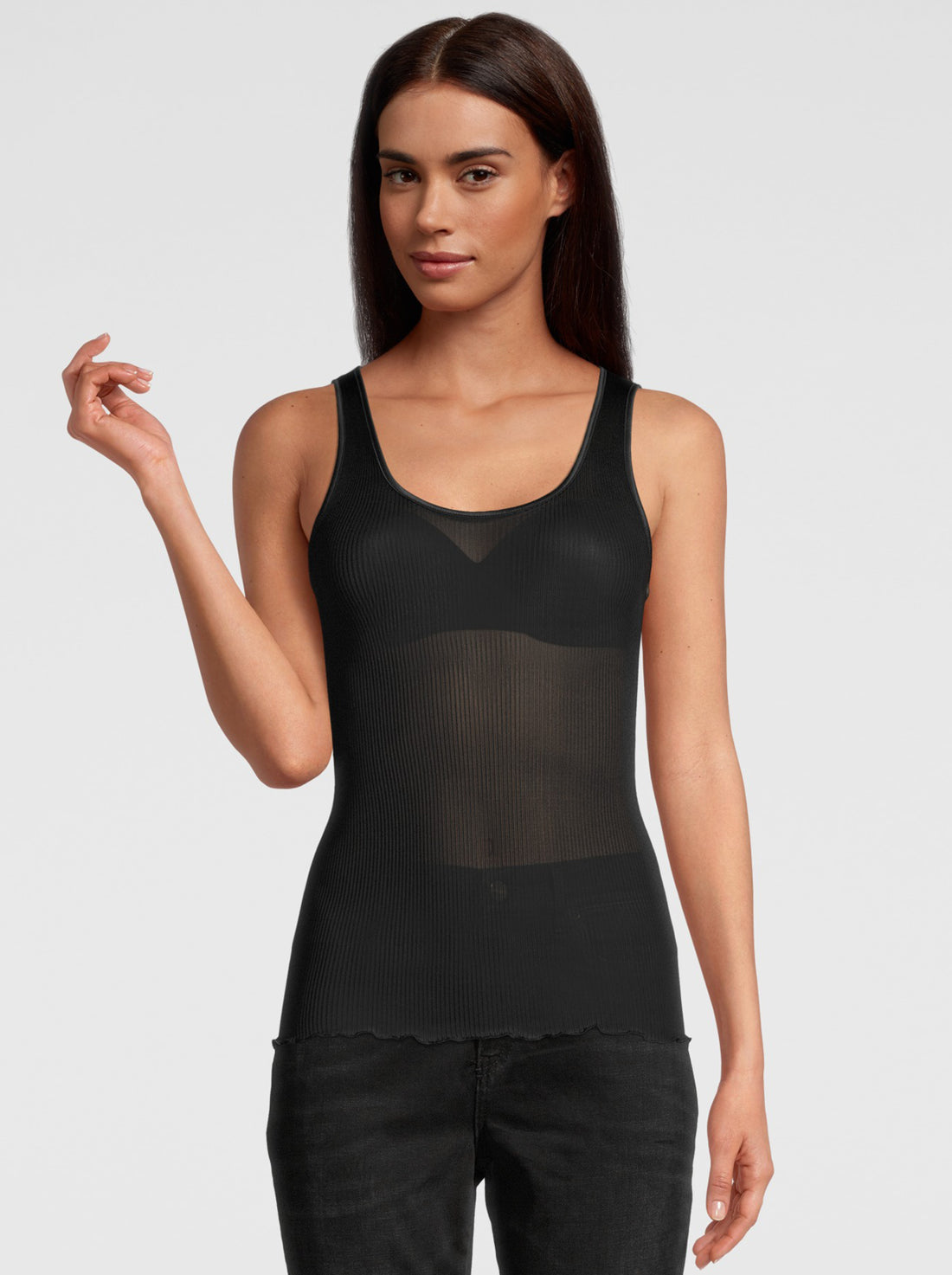 Oscalito Organizine Silk Tank Top