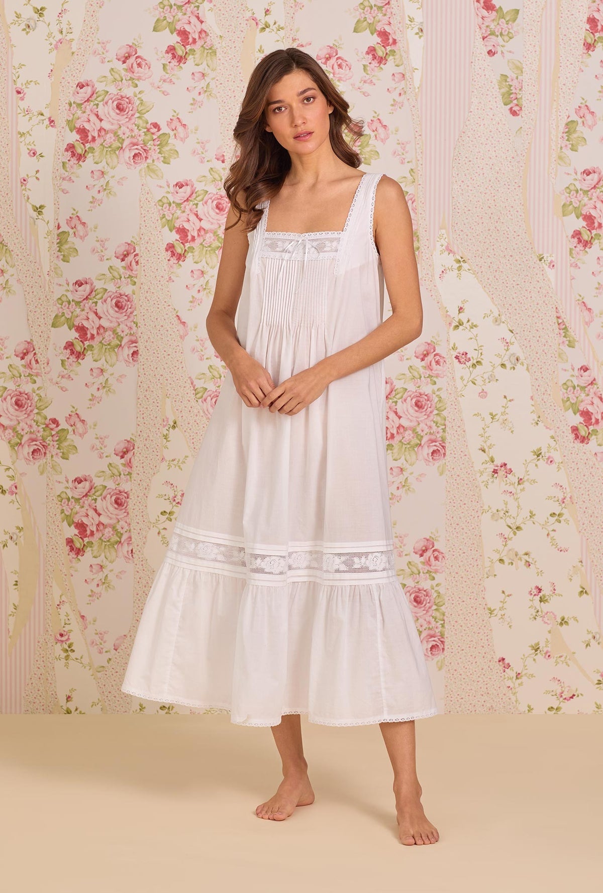 Eileen West "Adriana" 50" S/L Ballet Nightgown
