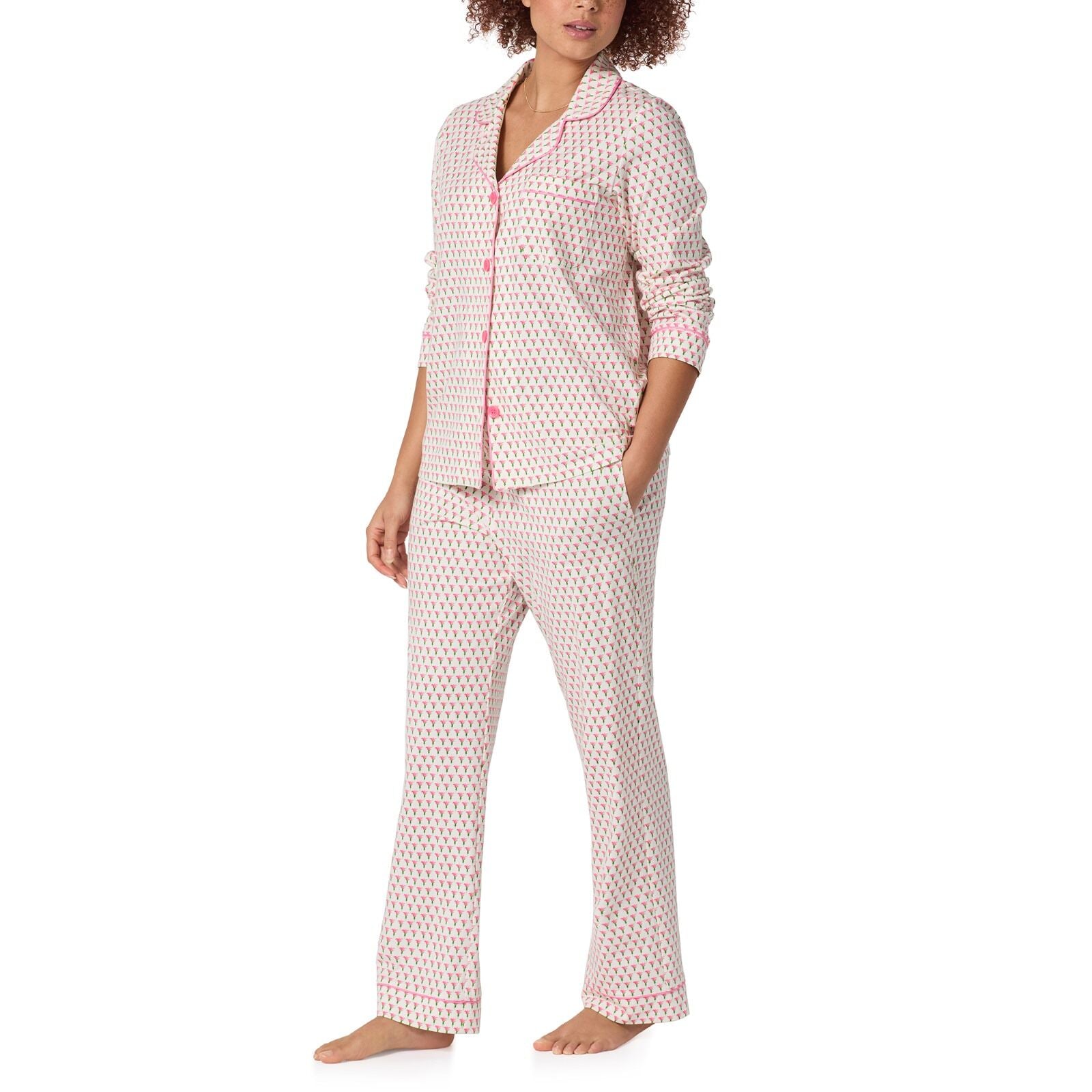 Bed Head Blossom Geo L/S Classic PJ Set
