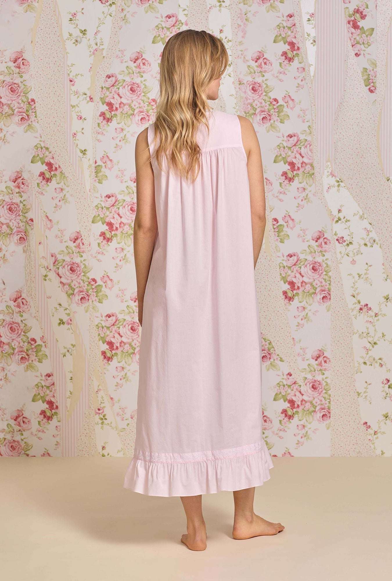 Eileen West The Eileen Cotton Lawn Ballet S/L Nightgown