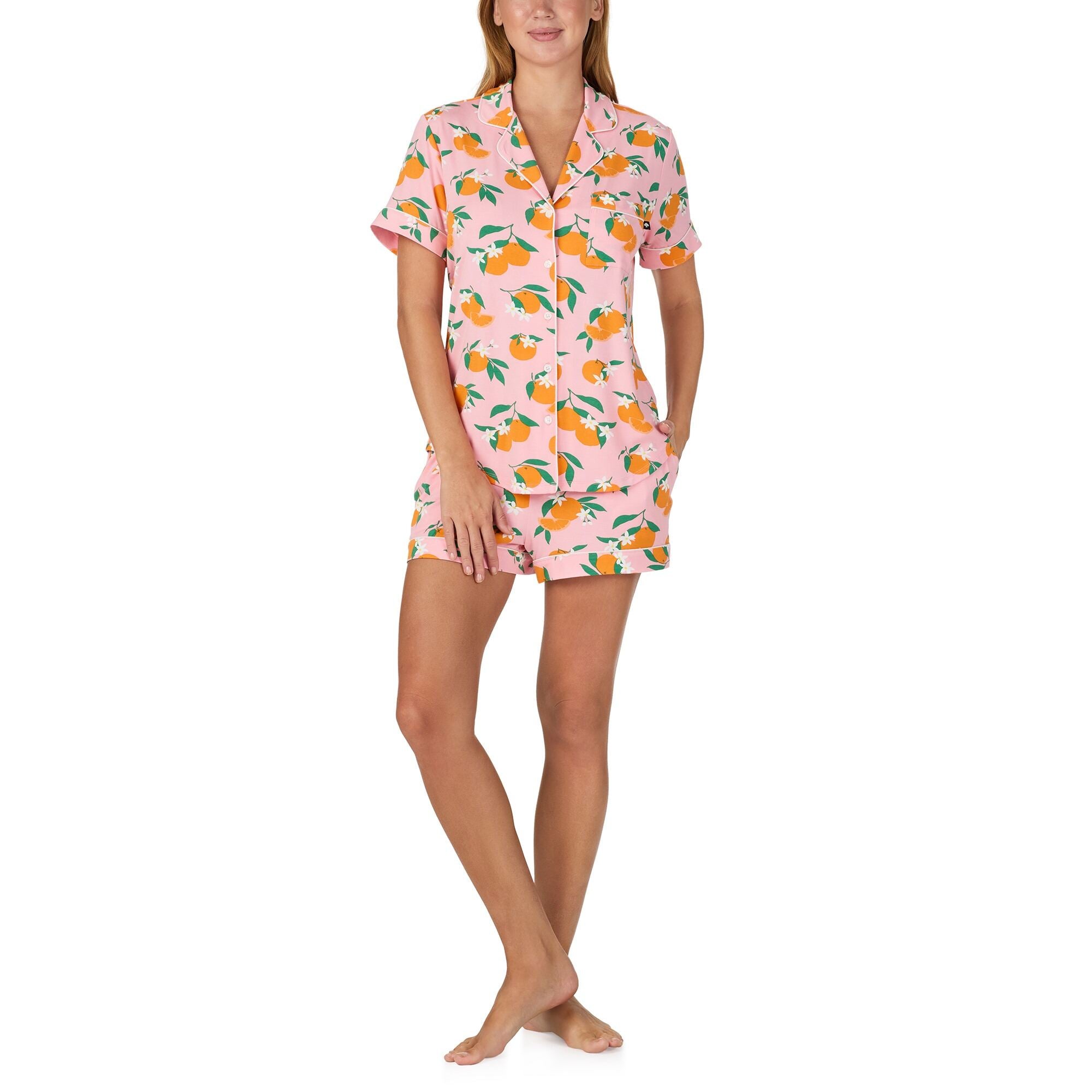Kate Spade Modal Jersey S/S Notch Short PJ Set