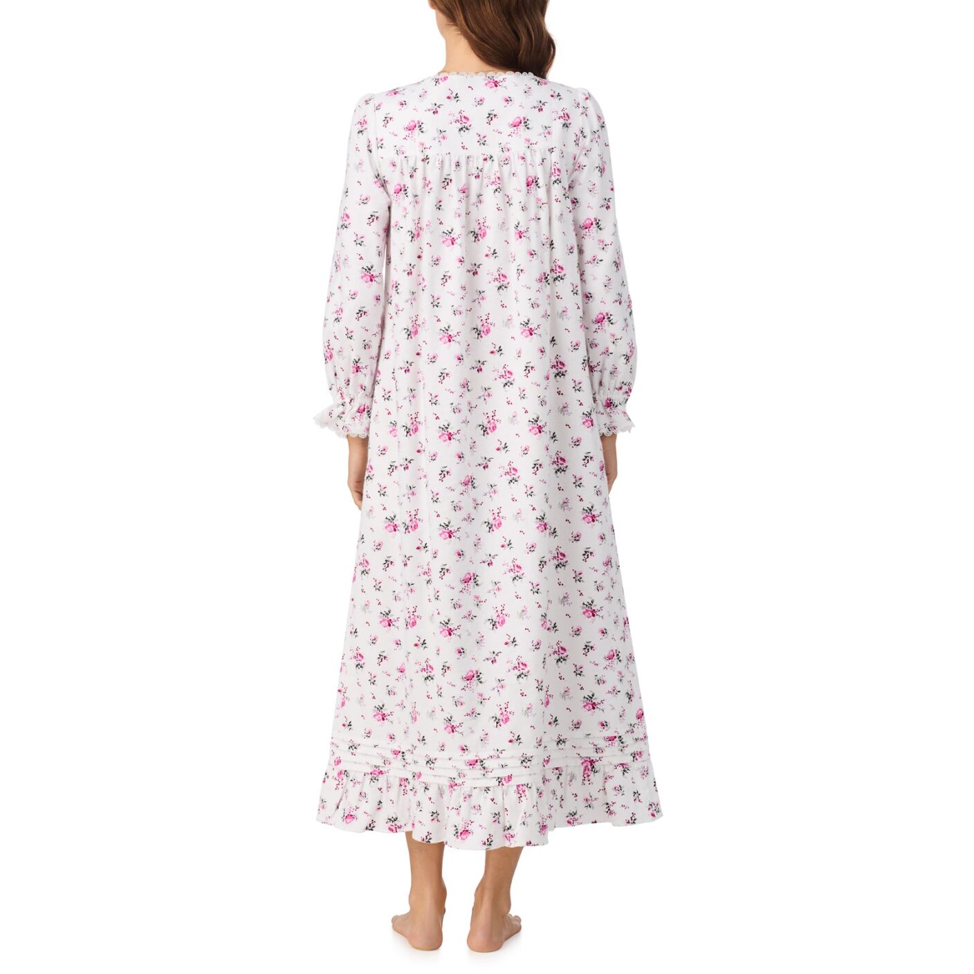 Eileen West Flannel 50" L/S Ballet Nightgown