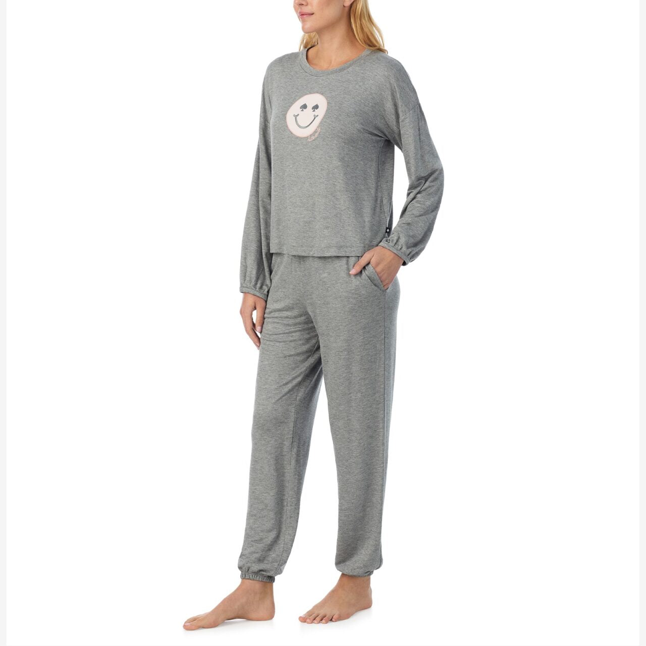 Kate Spade Un-brushed French Terry L/S Pullover Set