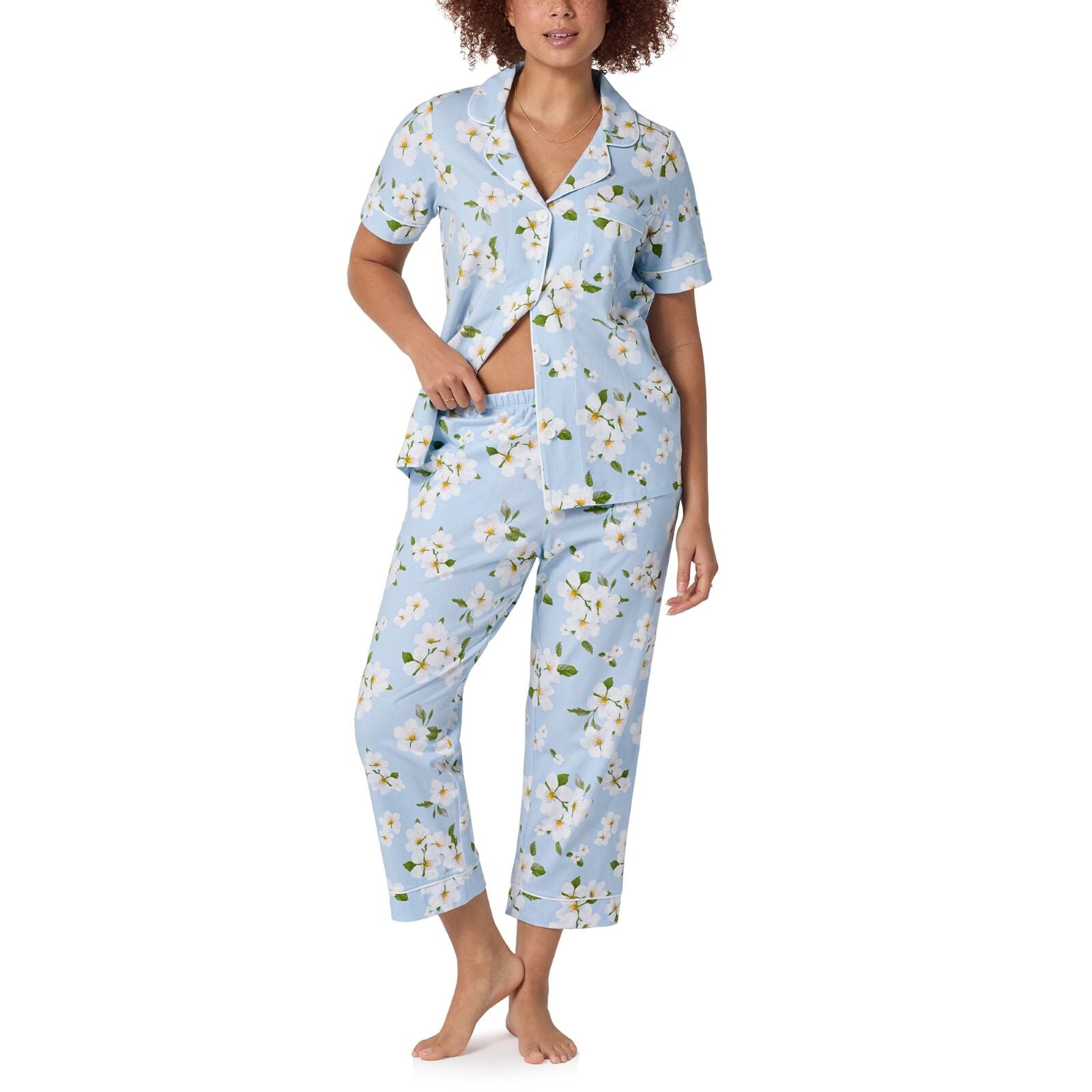 Bed Head Magnolia Breeze S/S Cropped PJ Set