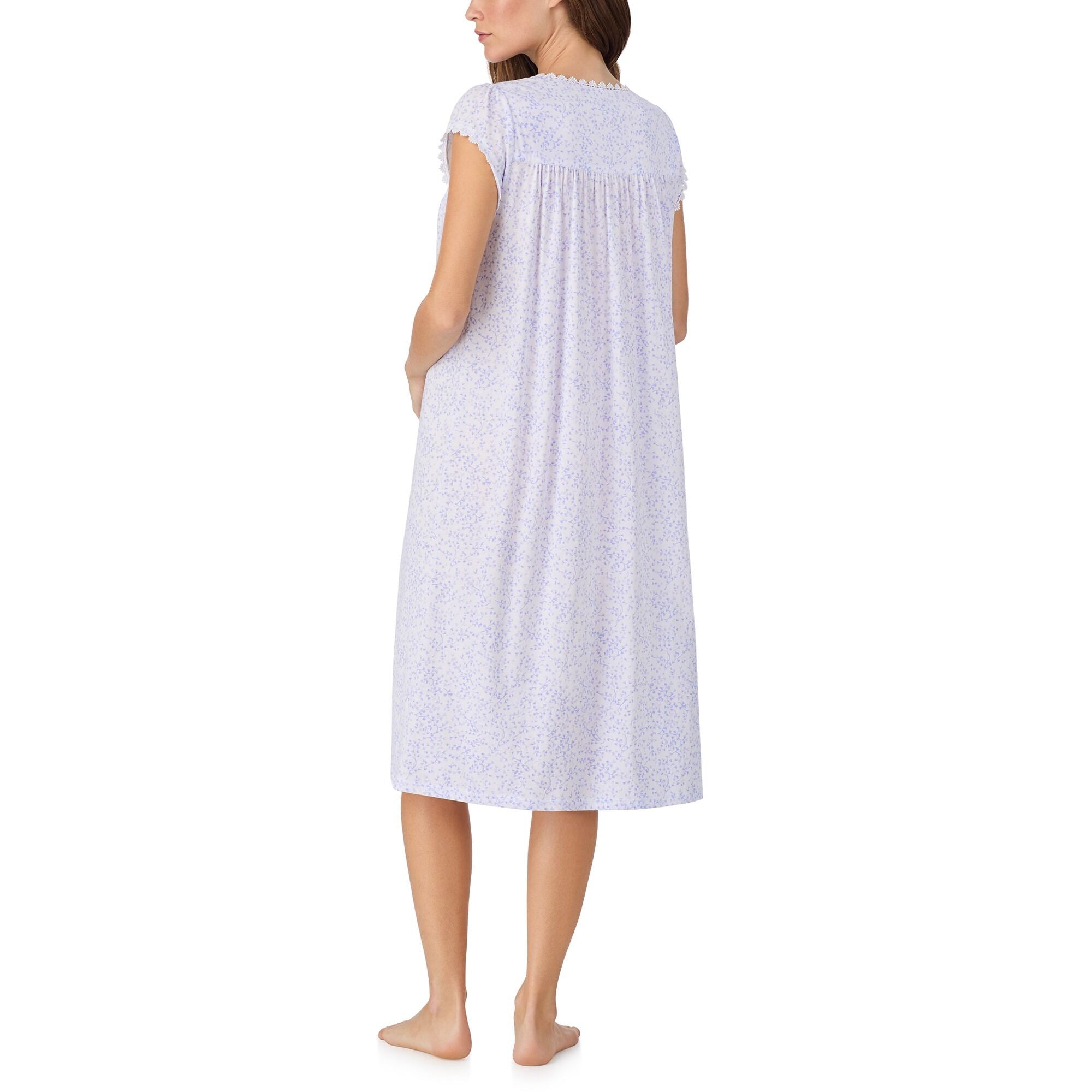 Eileen West Cotton Modal Jersey C/S Waltz Nightgown