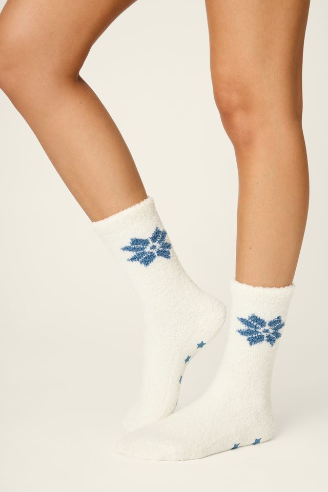 P.J. Salvage Chill Out Cozy Sock - Neutral