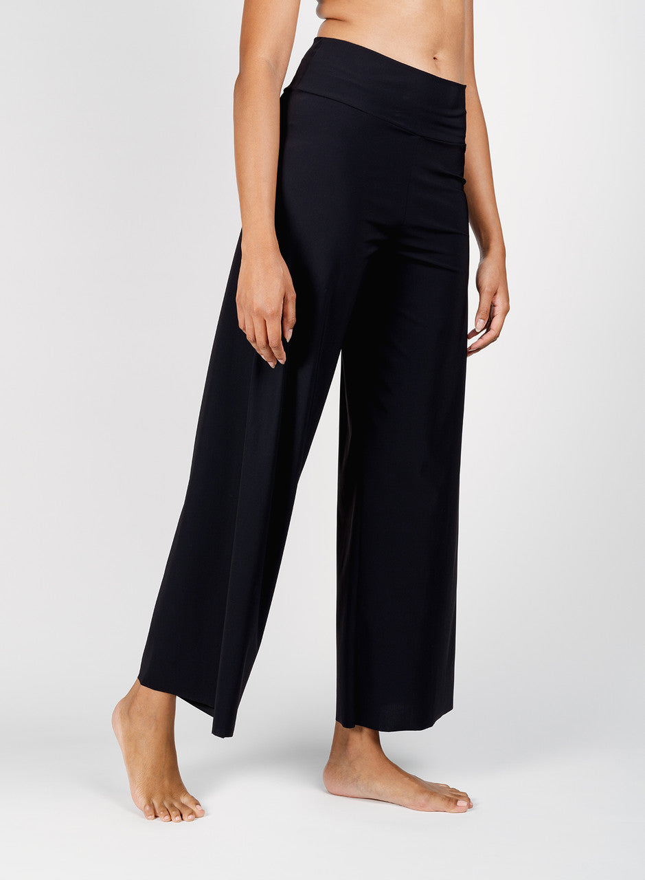 Karla Colletto Basics Wide Leg Pant