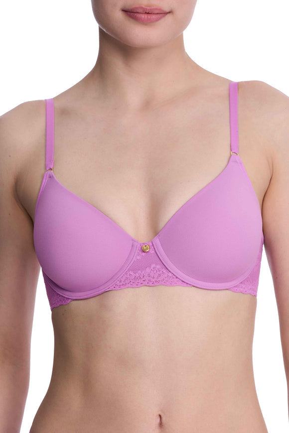 Natori Bliss Perfection Contour Underwire Bra - Pale Pansy