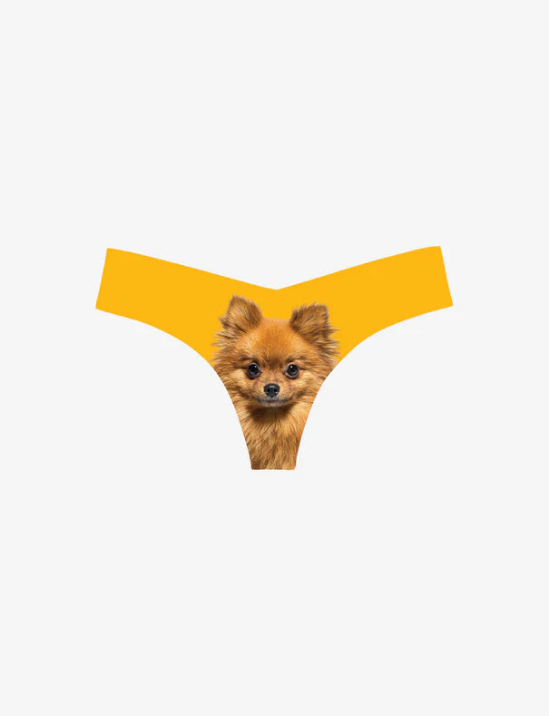 Commando Photo-Op Print Thong