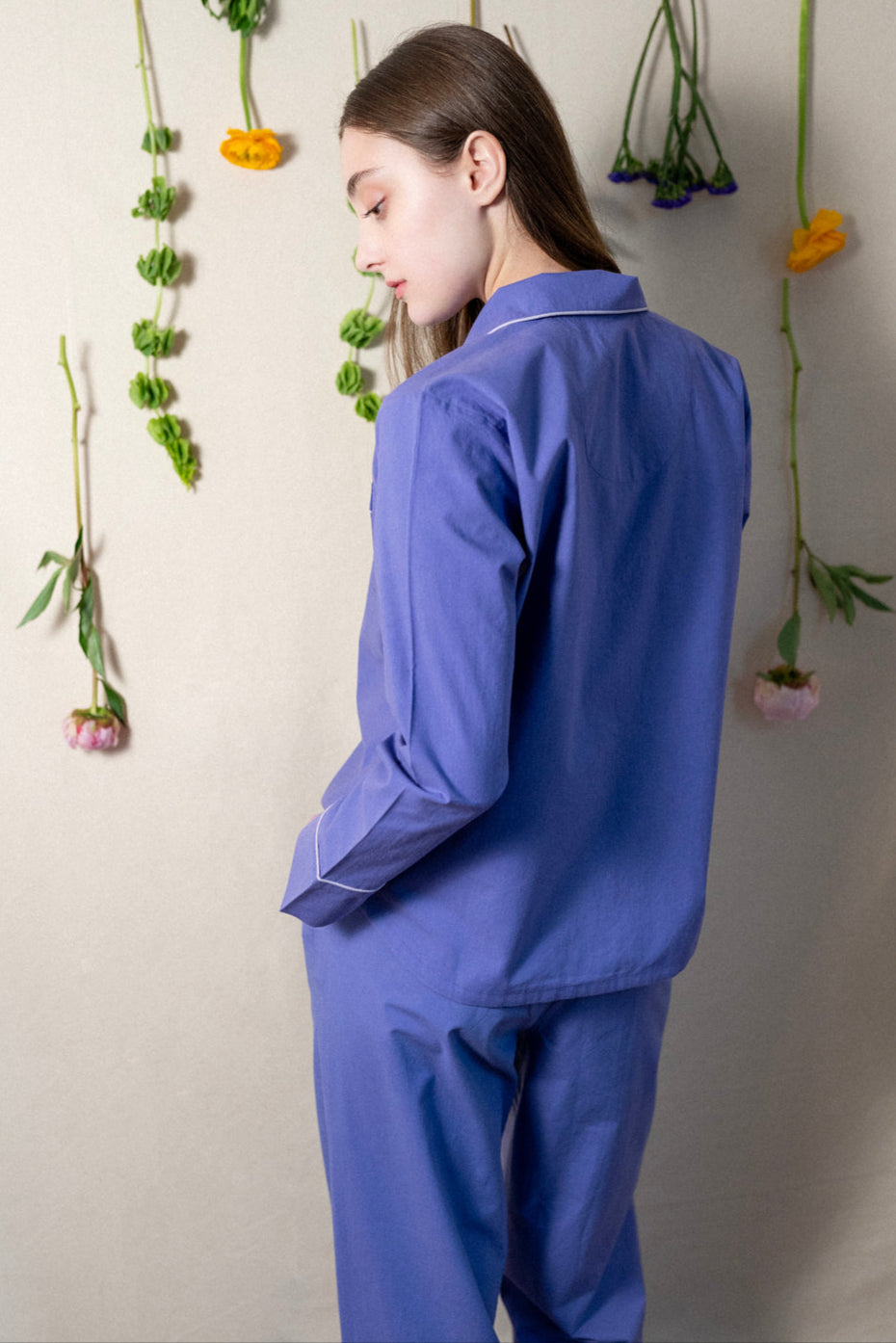 Denise Rae Garden Groove Long PJ Set