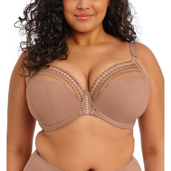 Elomi Matilda Underwire Plunge Bra - Praline