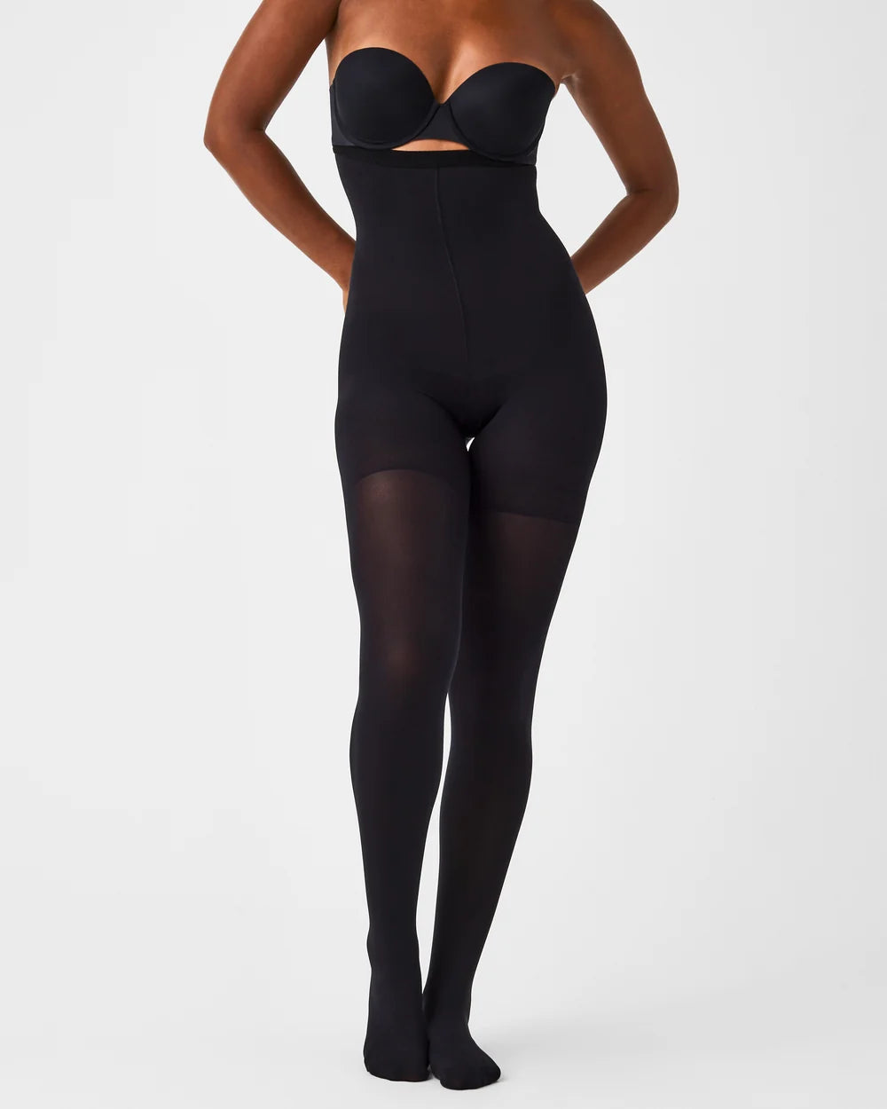 Spanx High-Waisted Mid-Thigh Tight-End Tights