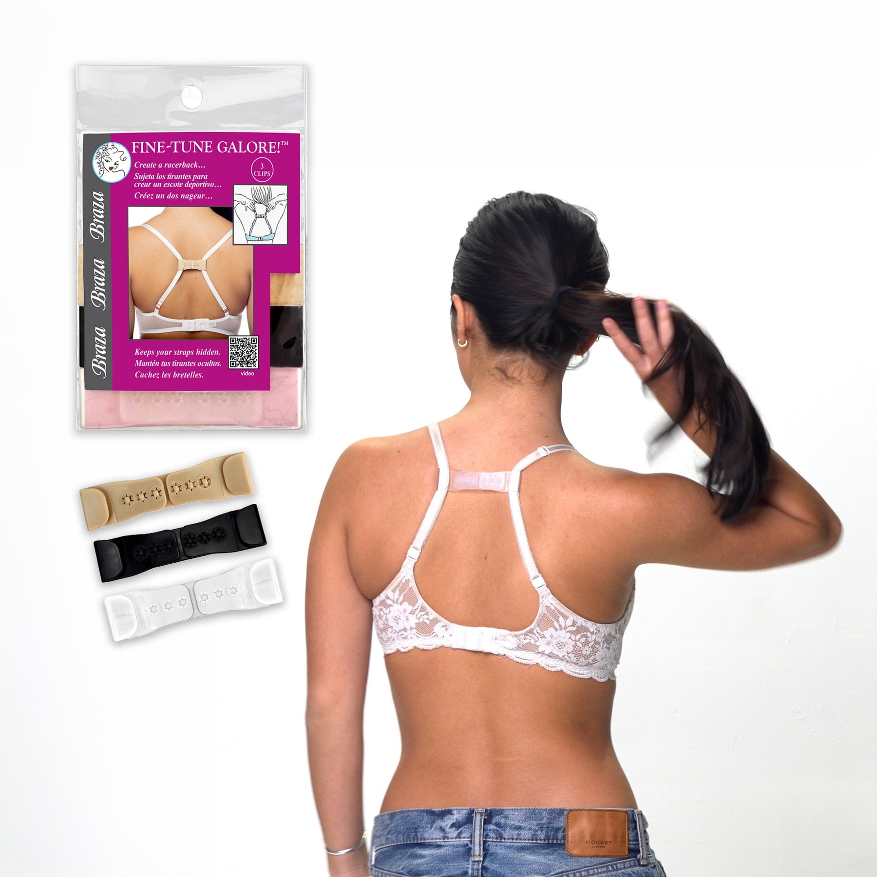 Braza Fine-Tune Galore - Adjustable Racerback Bra Clip