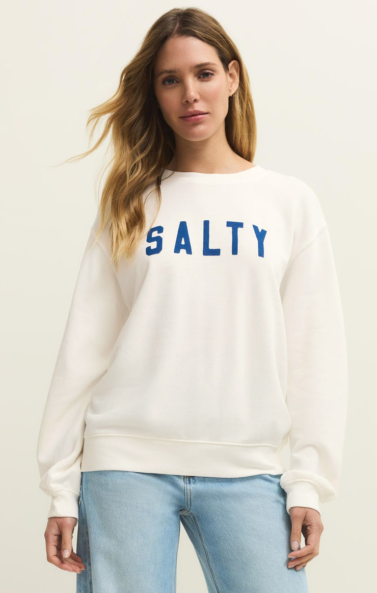 Z Supply Salty Boyfriend Sweatshirt