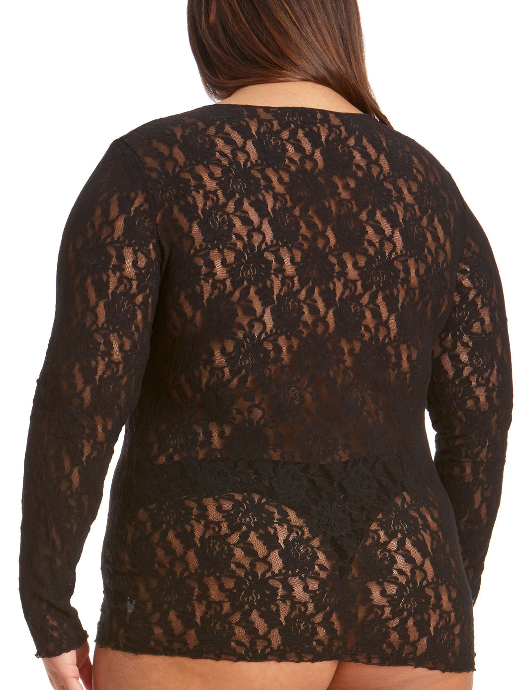 Hanky Panky Plus Size Unlined Lace Top