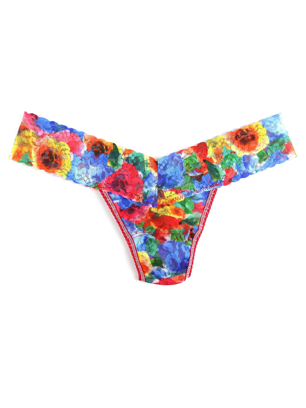 Hanky Panky Printed Signature Lace Original Rise Thong