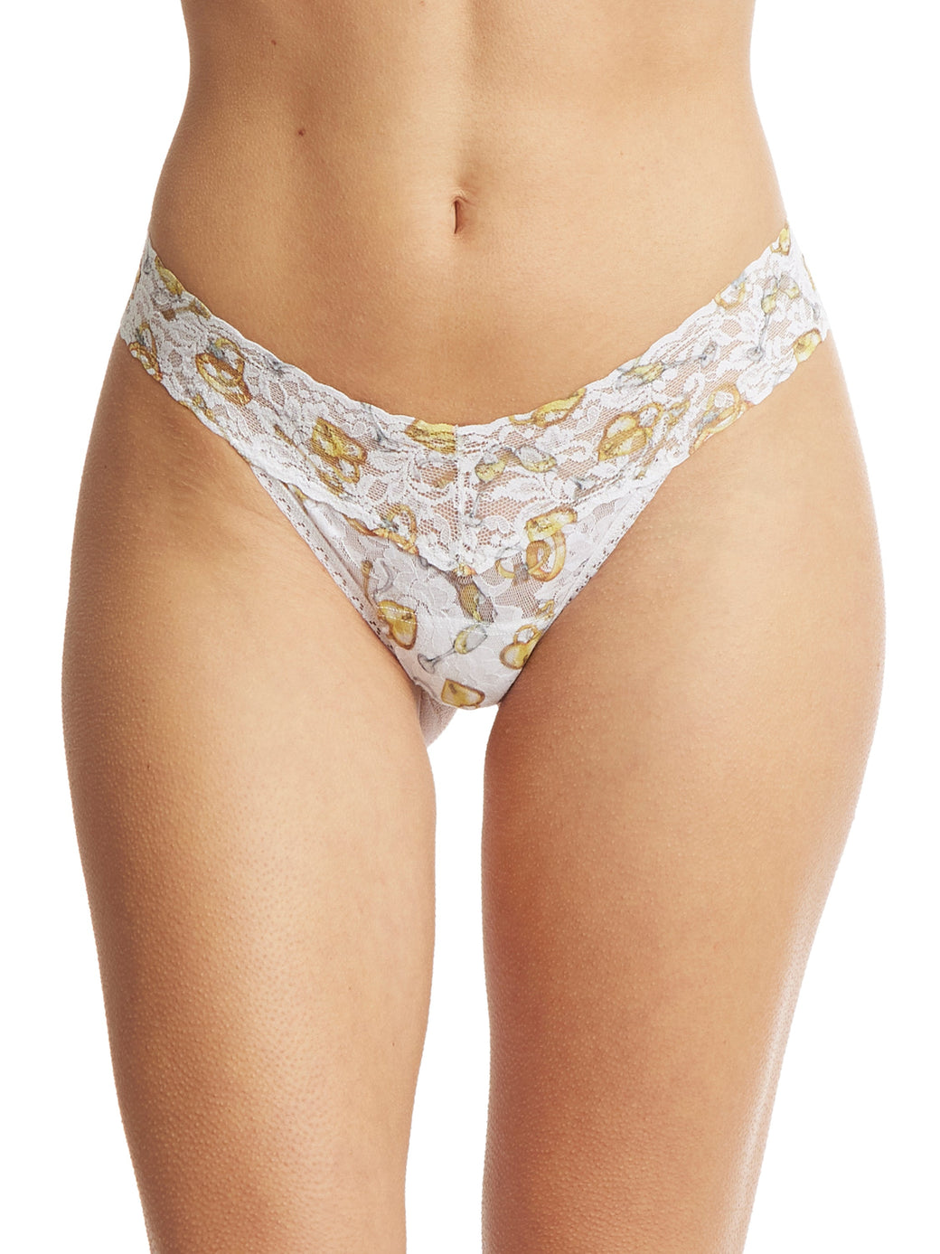 Hanky Panky Signature Lace Low Rise  Printed Thong