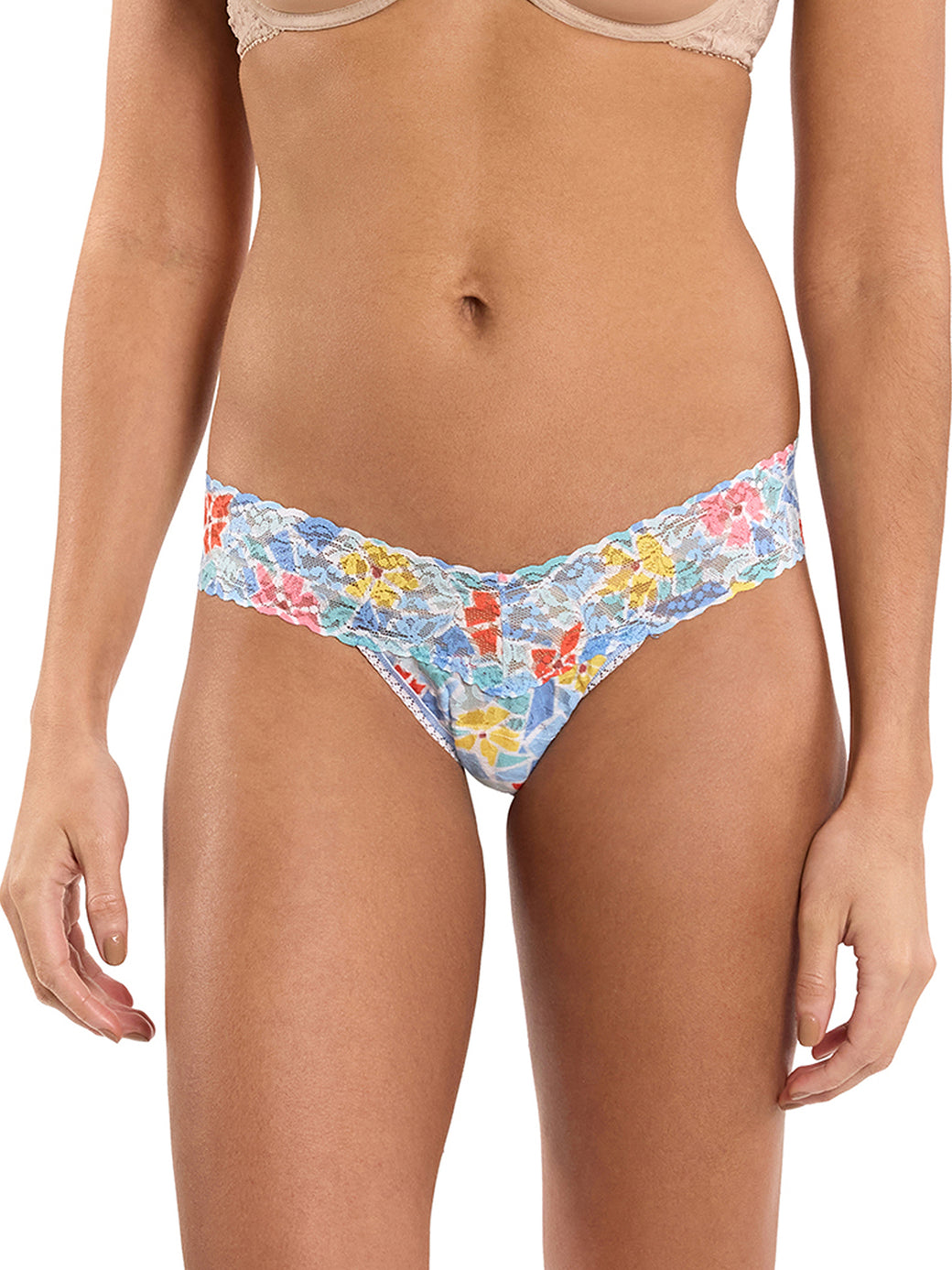 Hanky Panky Signature Lace Low Rise  Printed Thong