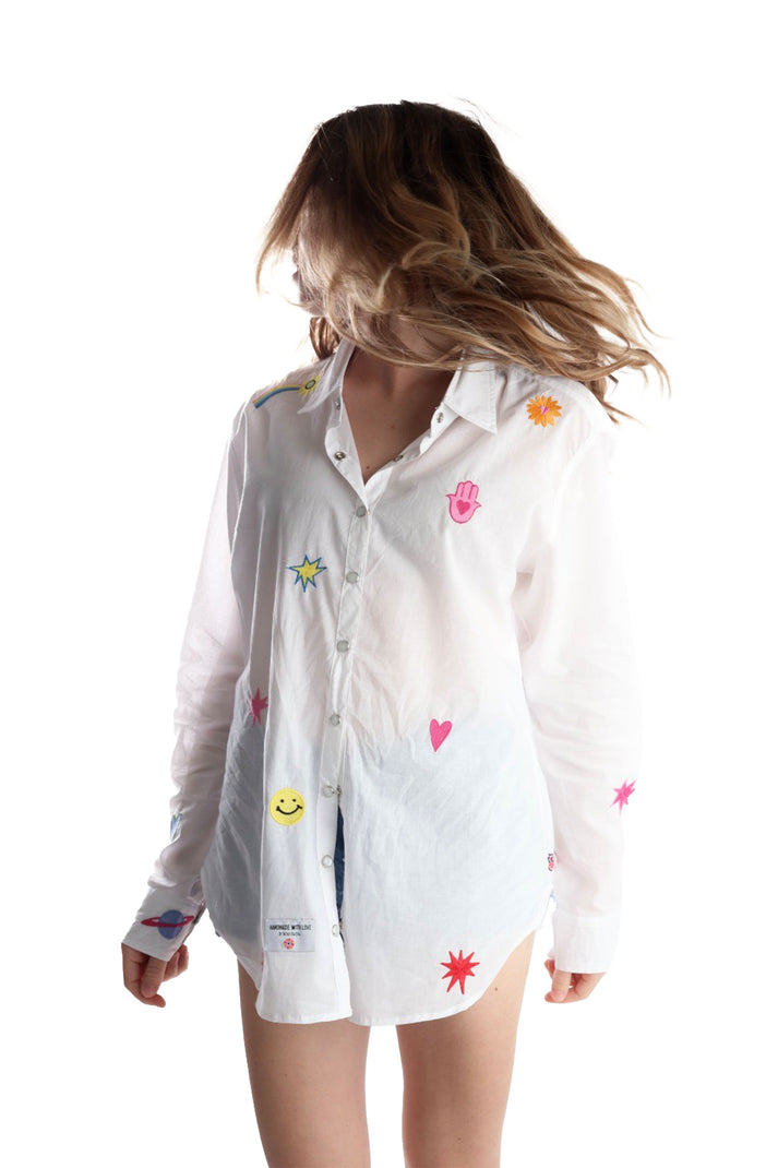 RomiBasha Peony Shirt