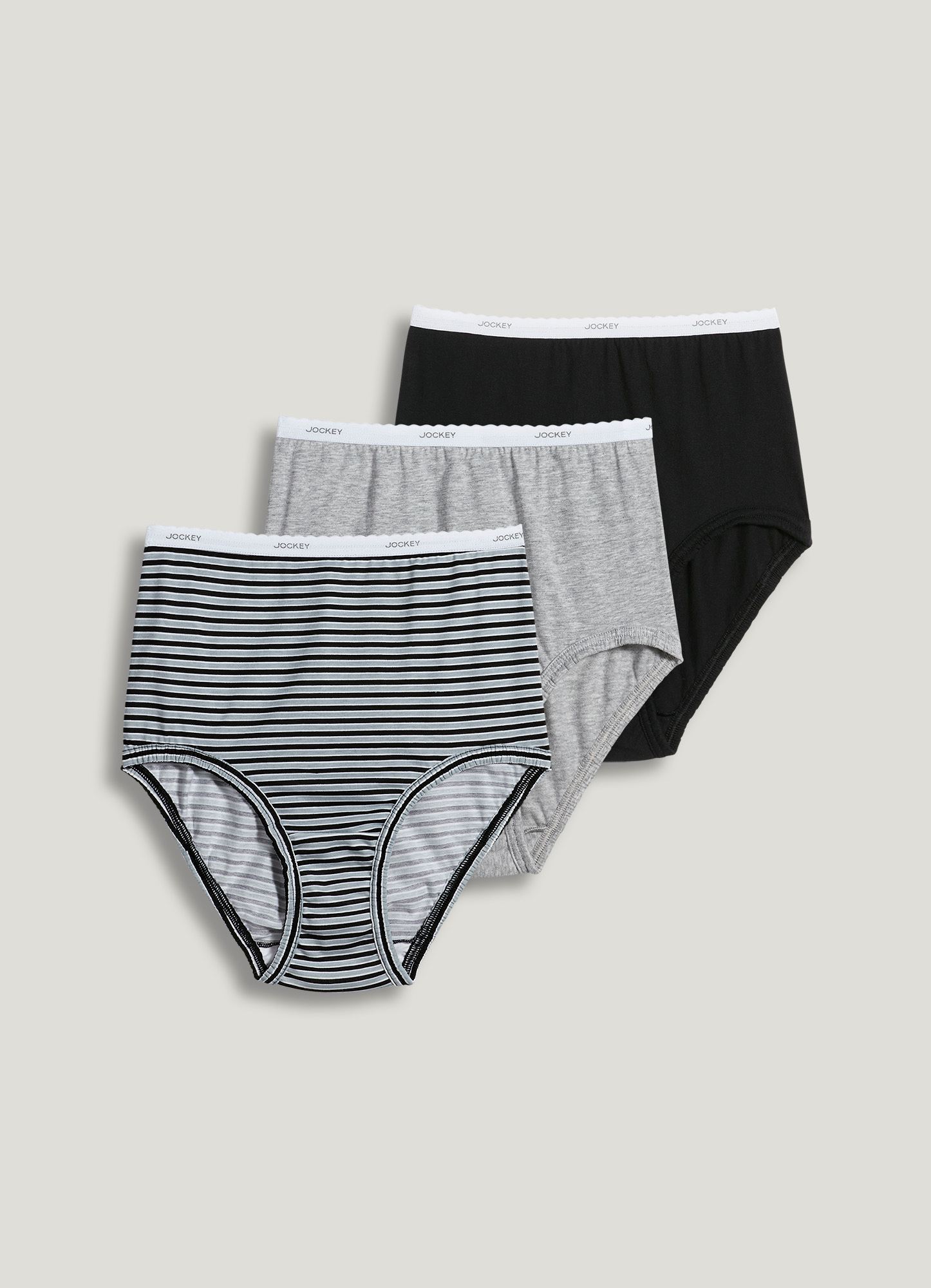 Jockey Plus Size Classic Brief - Pack of 3