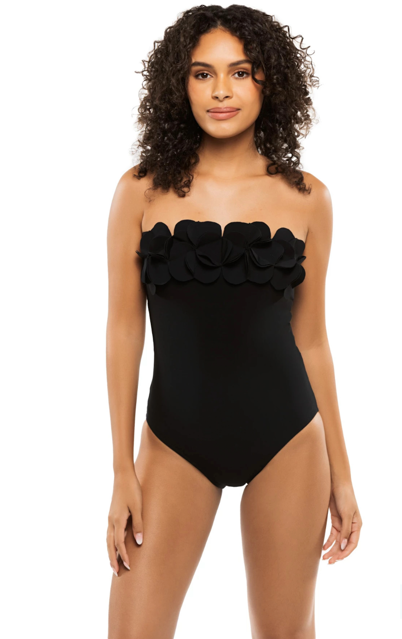 Karla Colletto Tess Bandeau with Shelf Bra