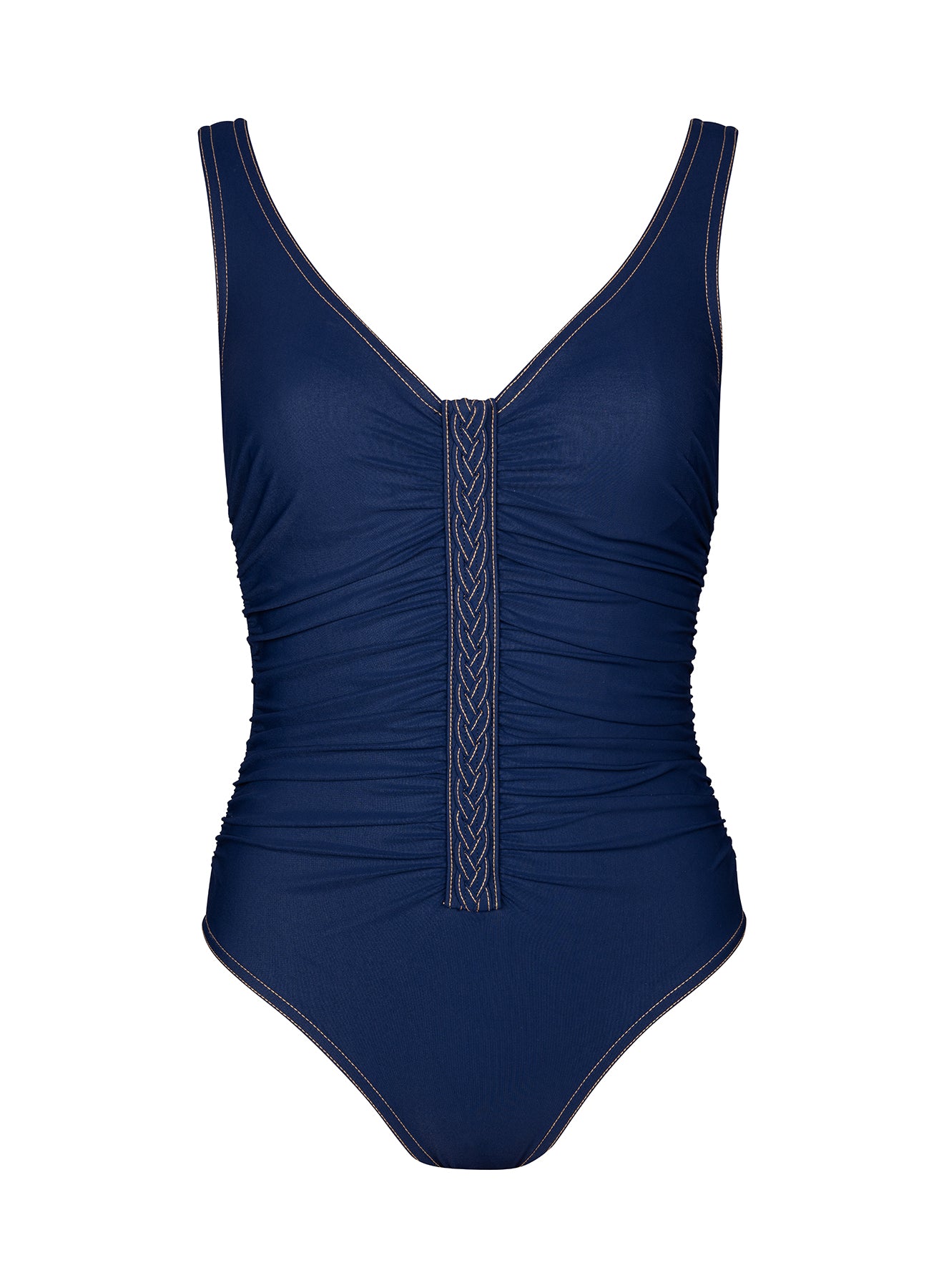 Karla Colletto Quinn V-Neck One Piece