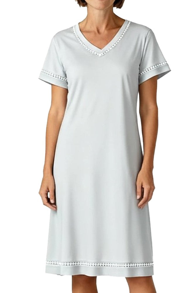 Liz S/S V-Neck Chemise