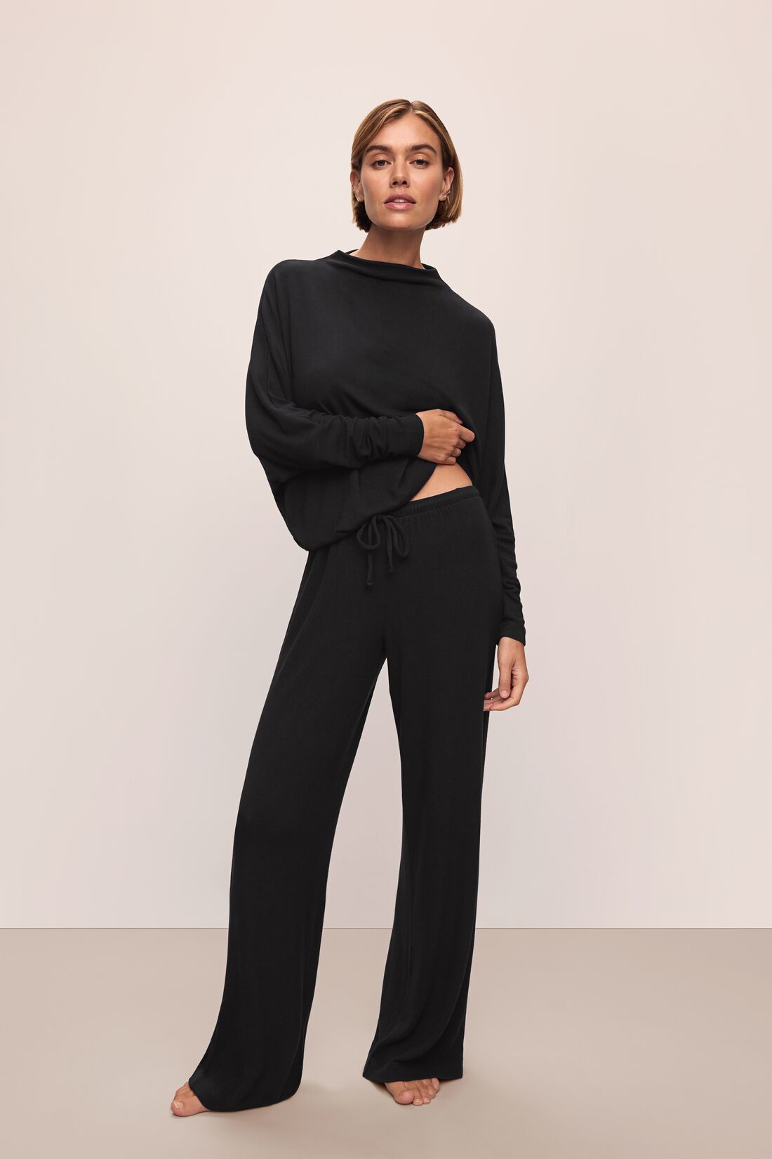 Eberjey Cozy Time Mock Neck Pullover