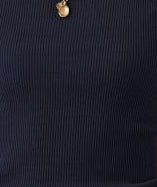 Oscalito Cotone Costina  L/S Ribbed Top