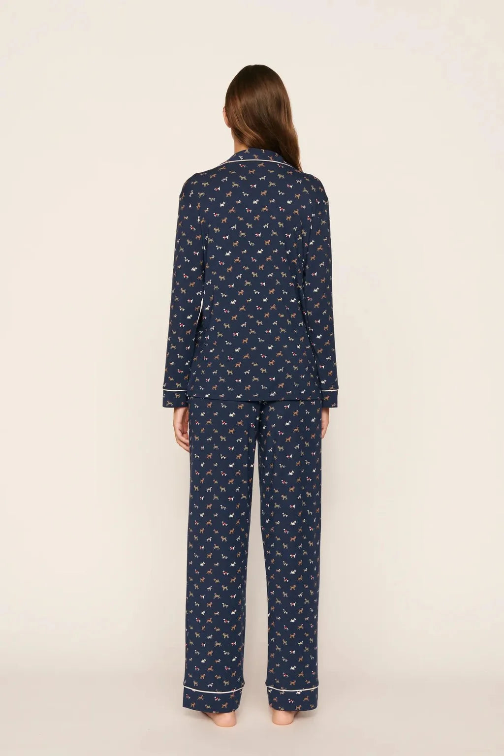 Eberjey Gisele Printed Long PJ Set