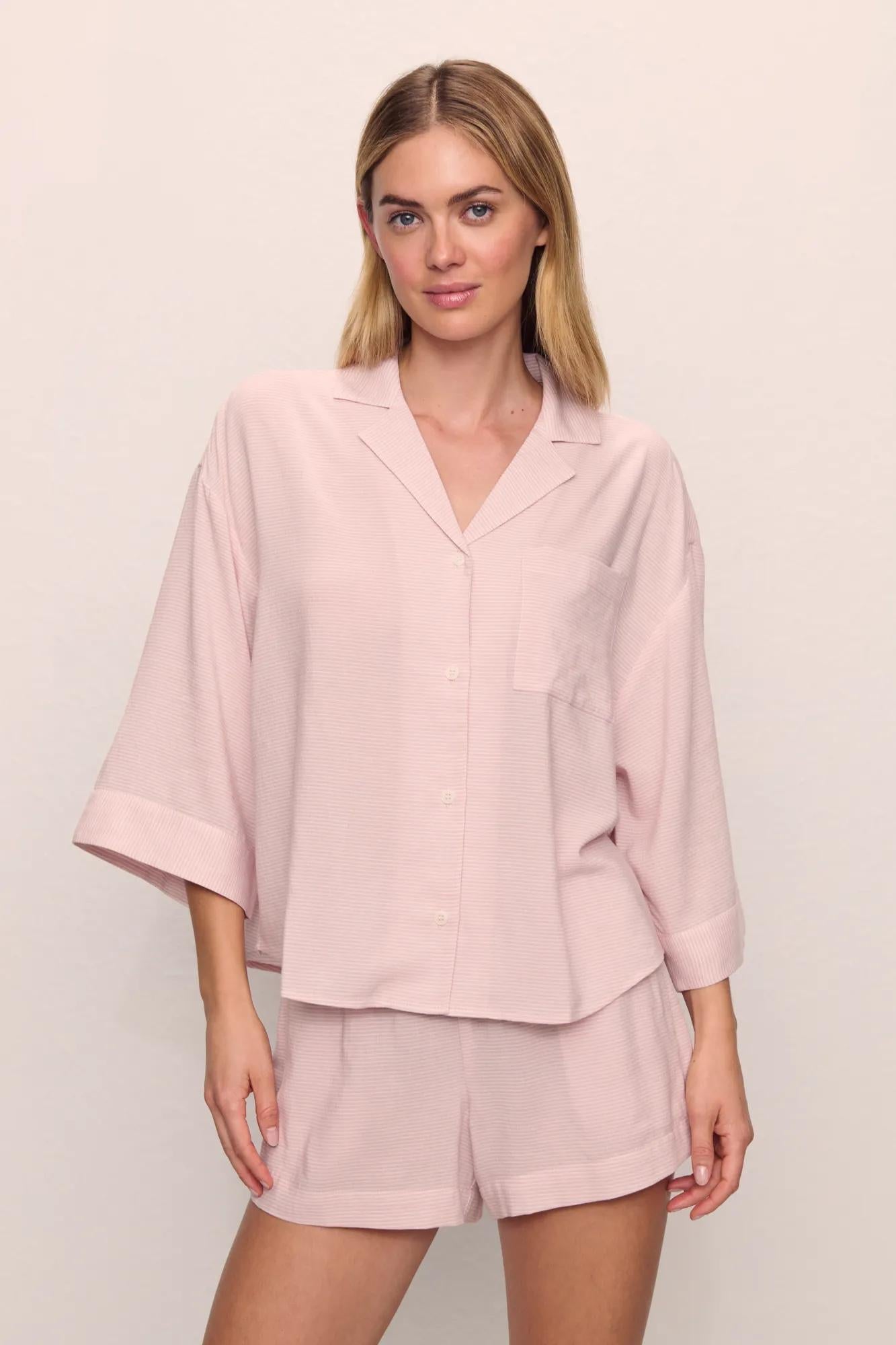 Eberjey Nautico Relaxed Short PJ Set