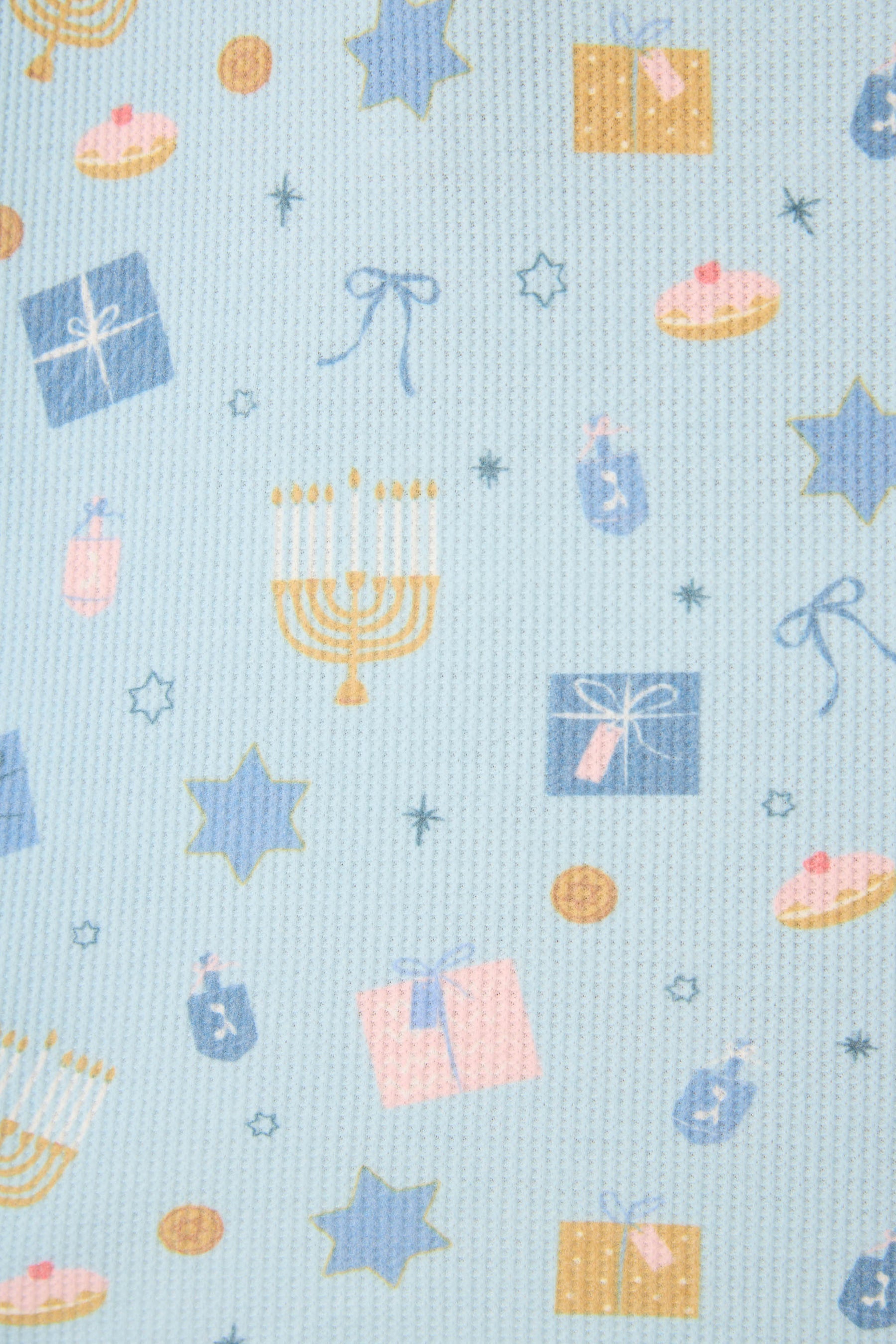 P.J. Salvage Boyfriend Boxer PJ Set - Hanukkah