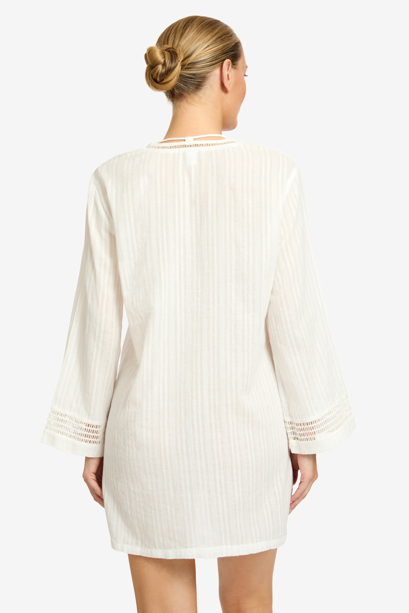 Robin Piccone Marina Lace Up Tunic