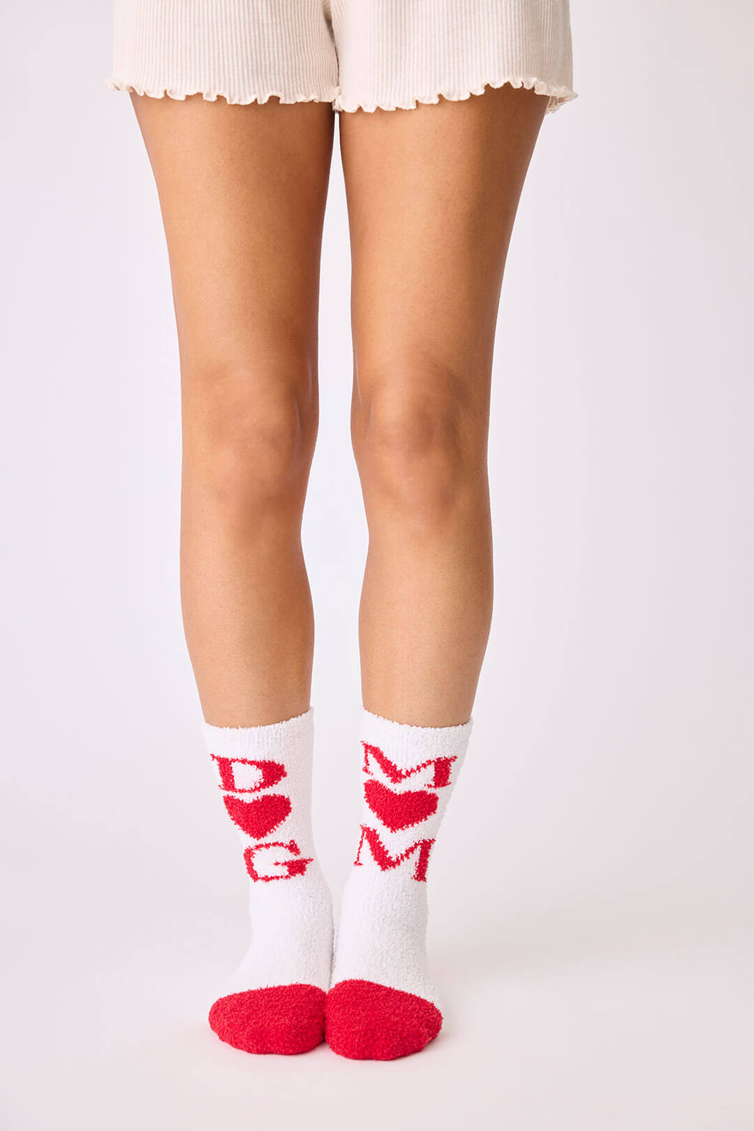 P.J. Salvage Fun Socks- Dog Mom Print
