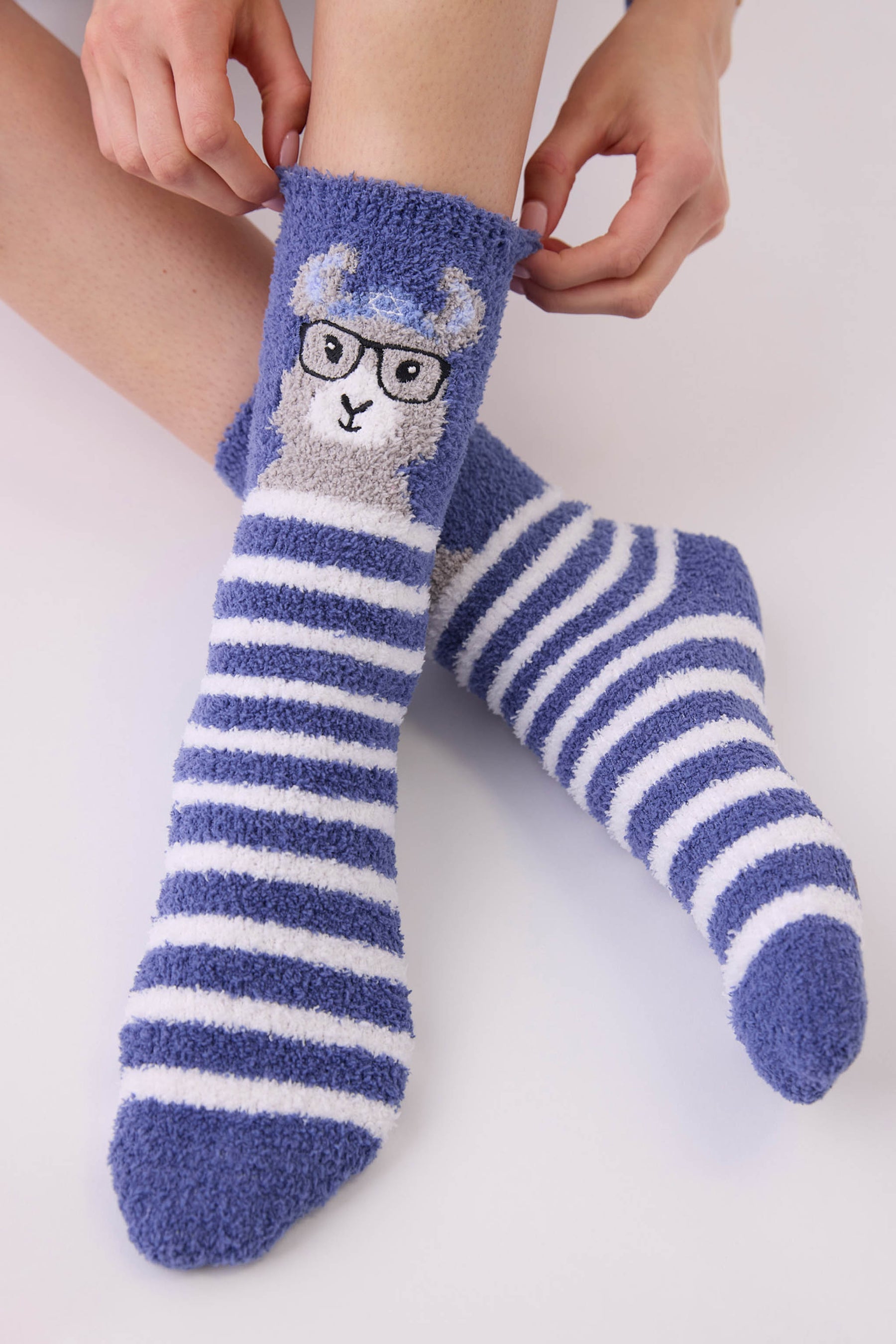 P.J. Salvage Fun Socks- Holiday Print
