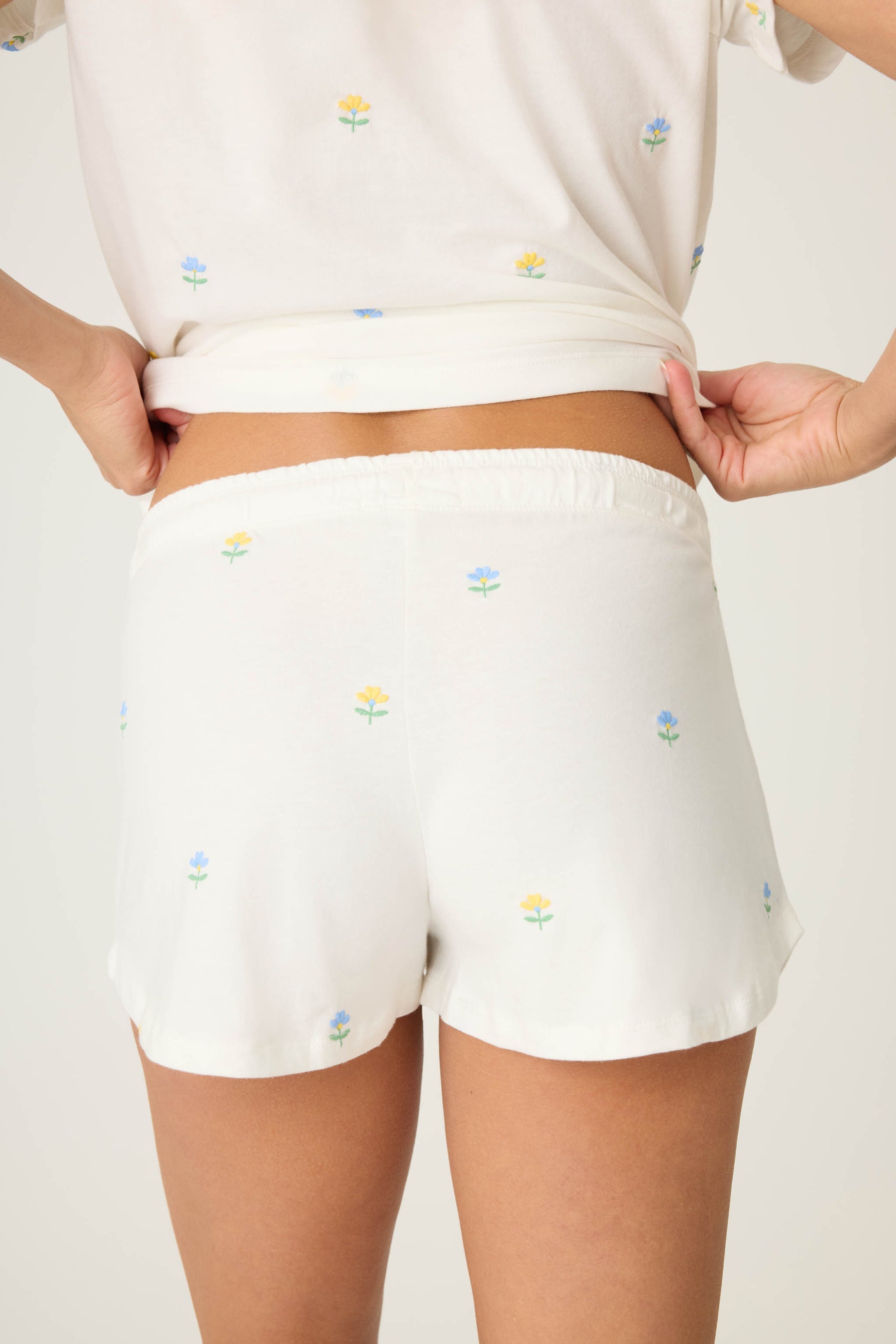 P.J. Salvage Dainty Daisy Shorts