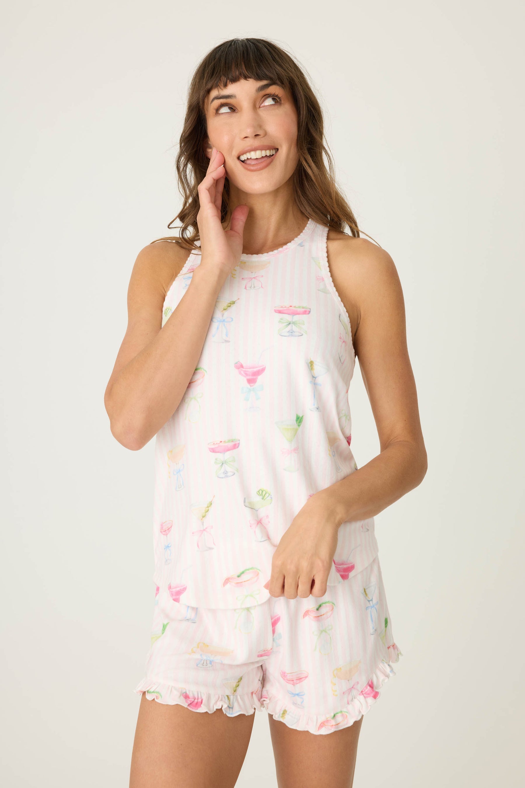 P.J. Salvage Pretty Punch Cocktail Tank Top