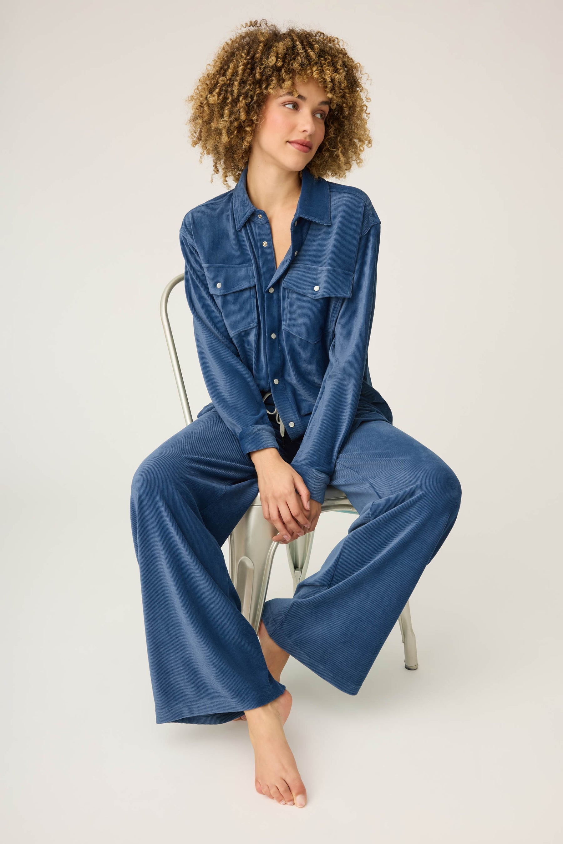 P.J. Salvage Craving Corduroy L/S Top