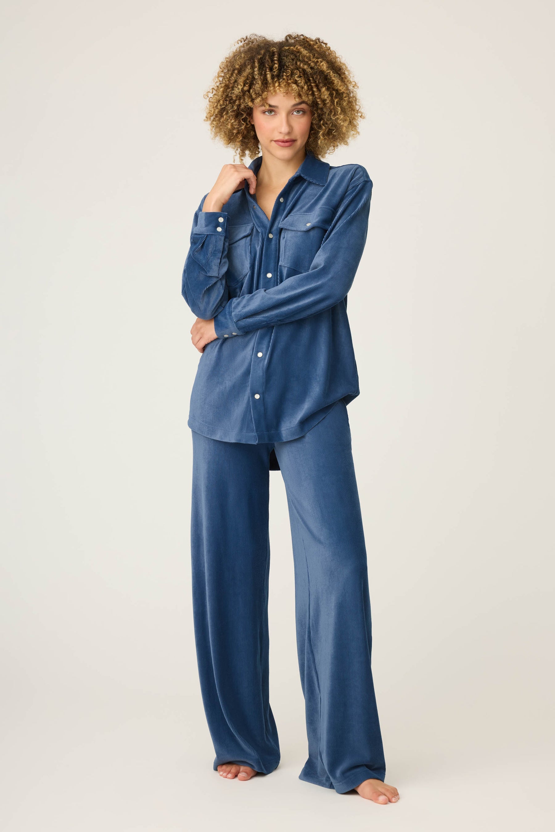 P.J. Salvage Craving Corduroy L/S Top