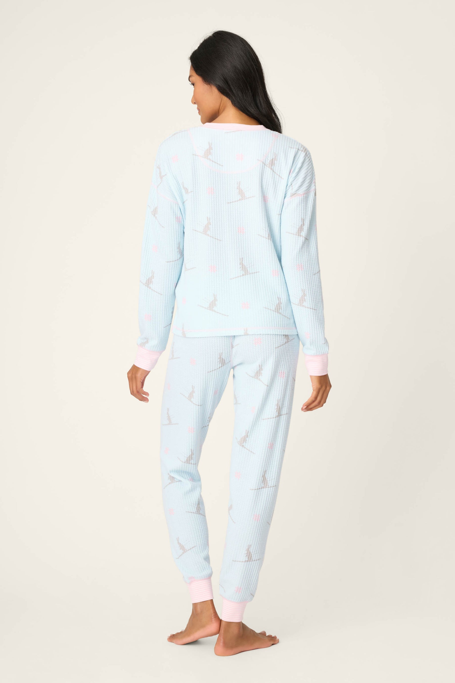 P.J. Salvage Ski Jammie Classics Ski Bunny PJ Set