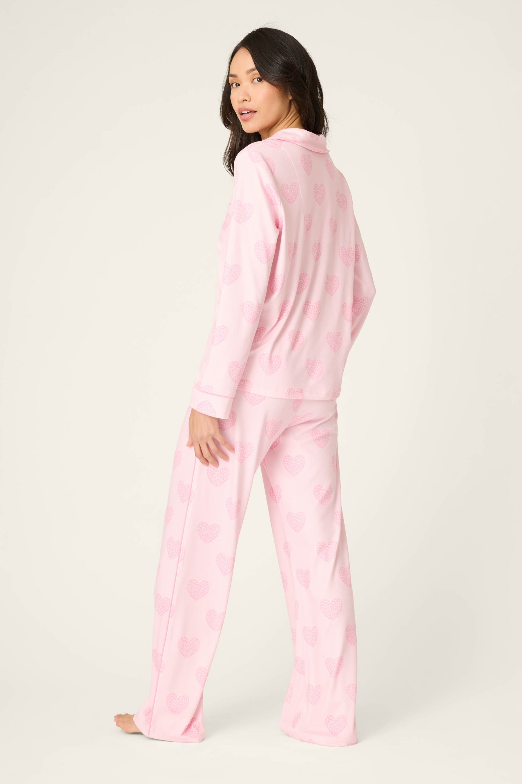 P.J. Salvage Valentine's Day Print 3-Piece PJ Set